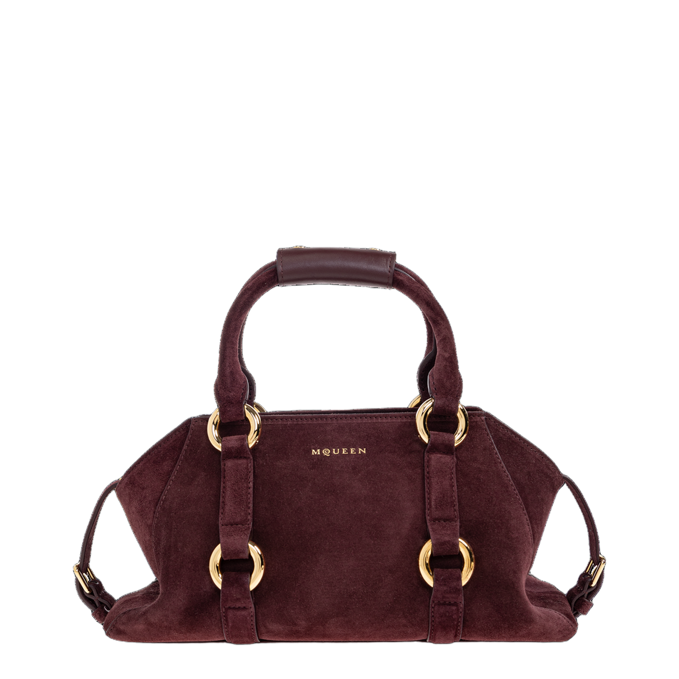 Farringdon Small Calf Leather Handbag - Oxblood - Image 1