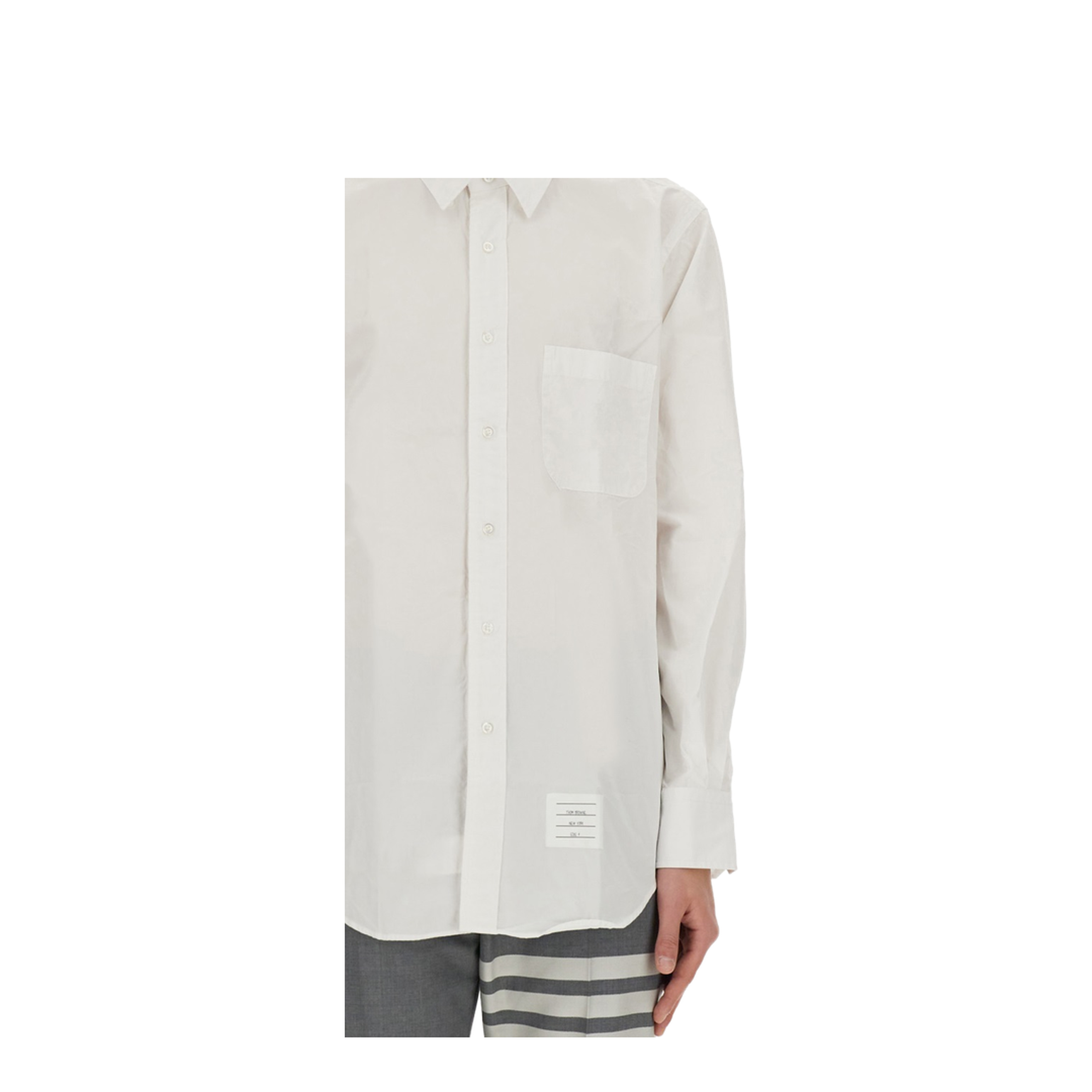 Signature Grosgrain Placket Shirt - Image 4