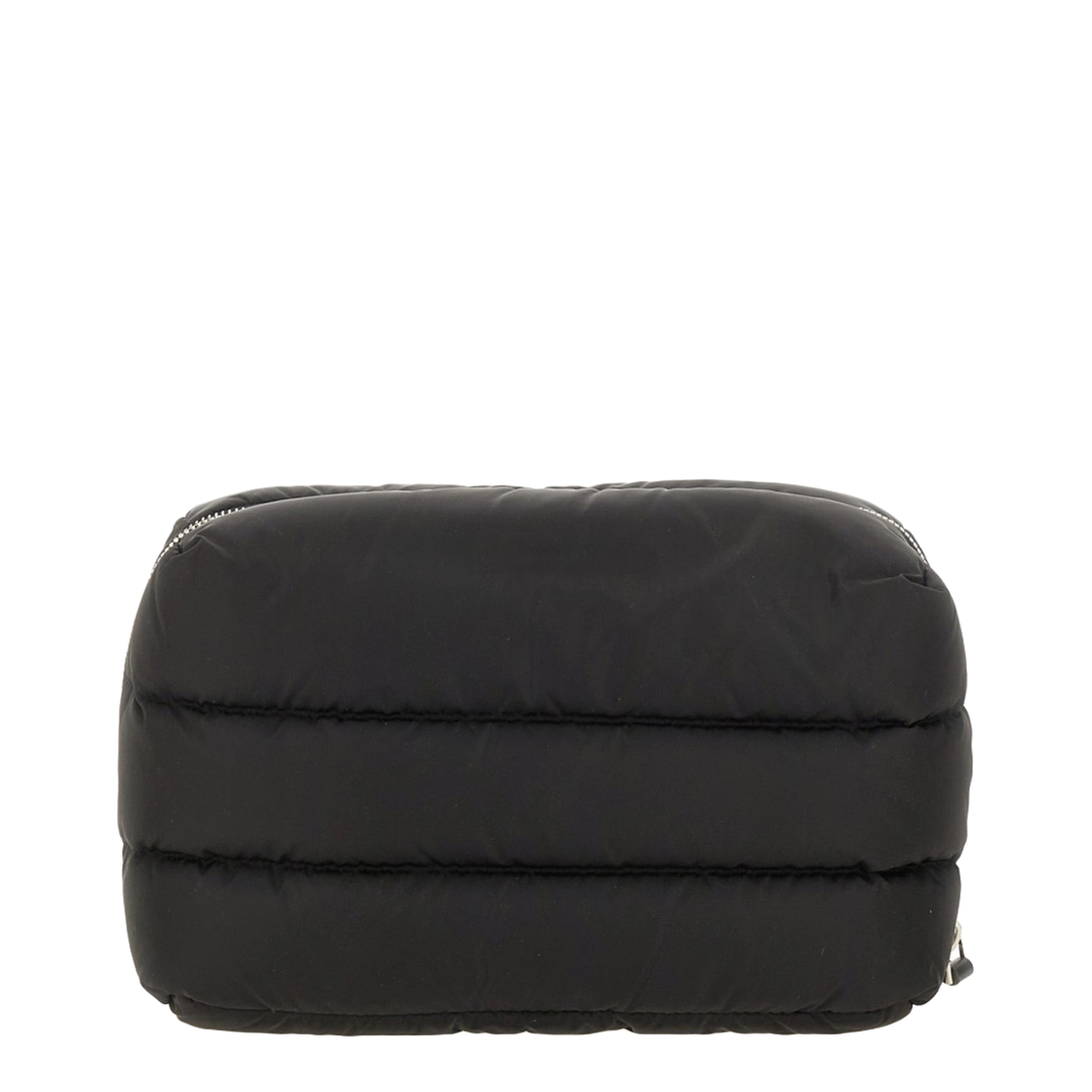 Caradoc Beauty Case in Quilted Black Nylon - Image 3