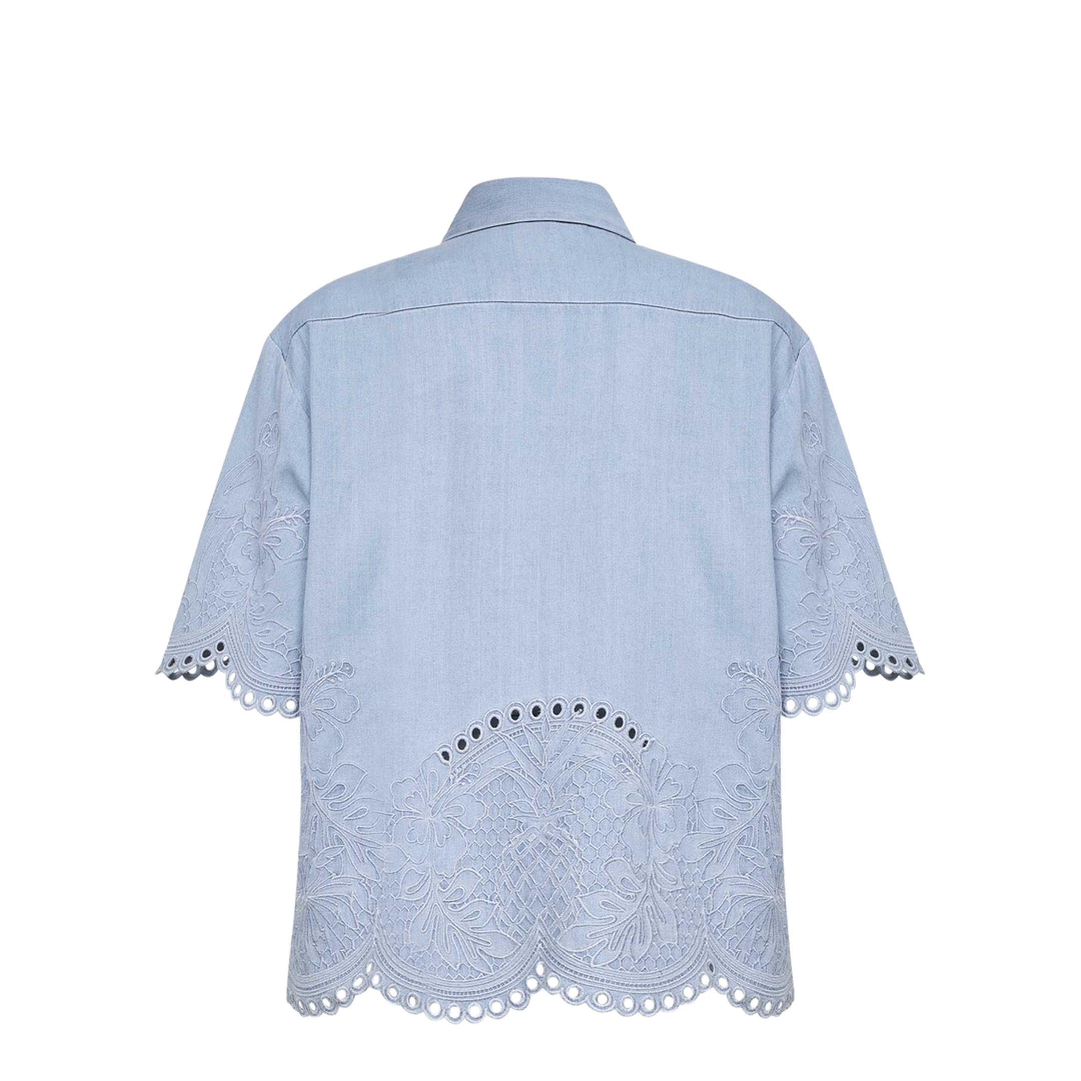 Daylight Embroidered Denim Shirt - Image 2