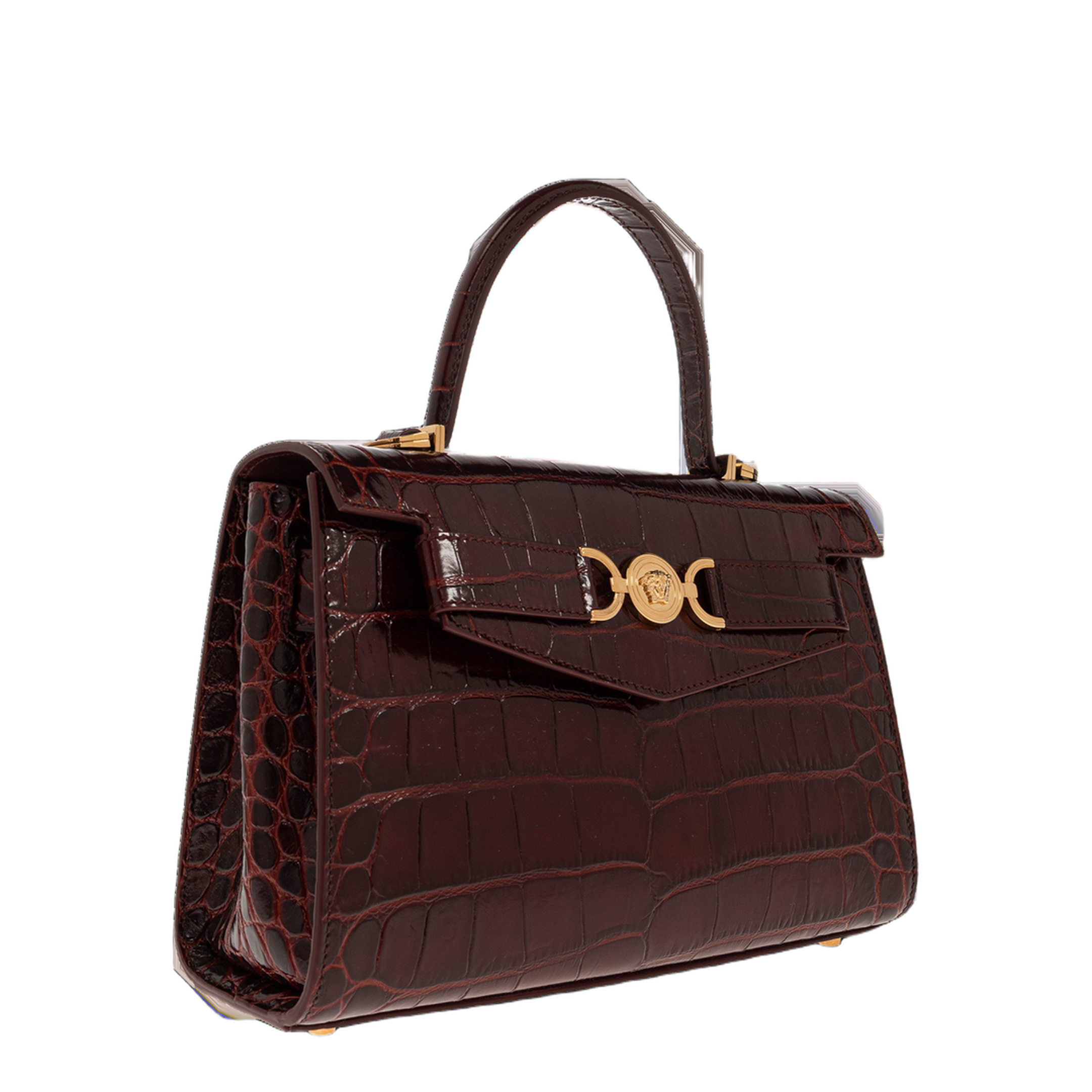 Medusa 95 Hand Bag Leather Red - Image 2