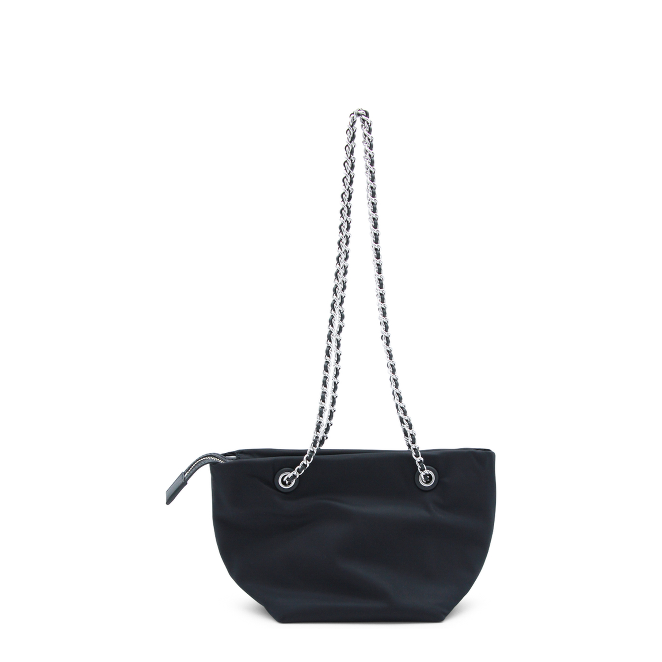 Ella Small Recycled Nylon Crossbody - Black - Image 5
