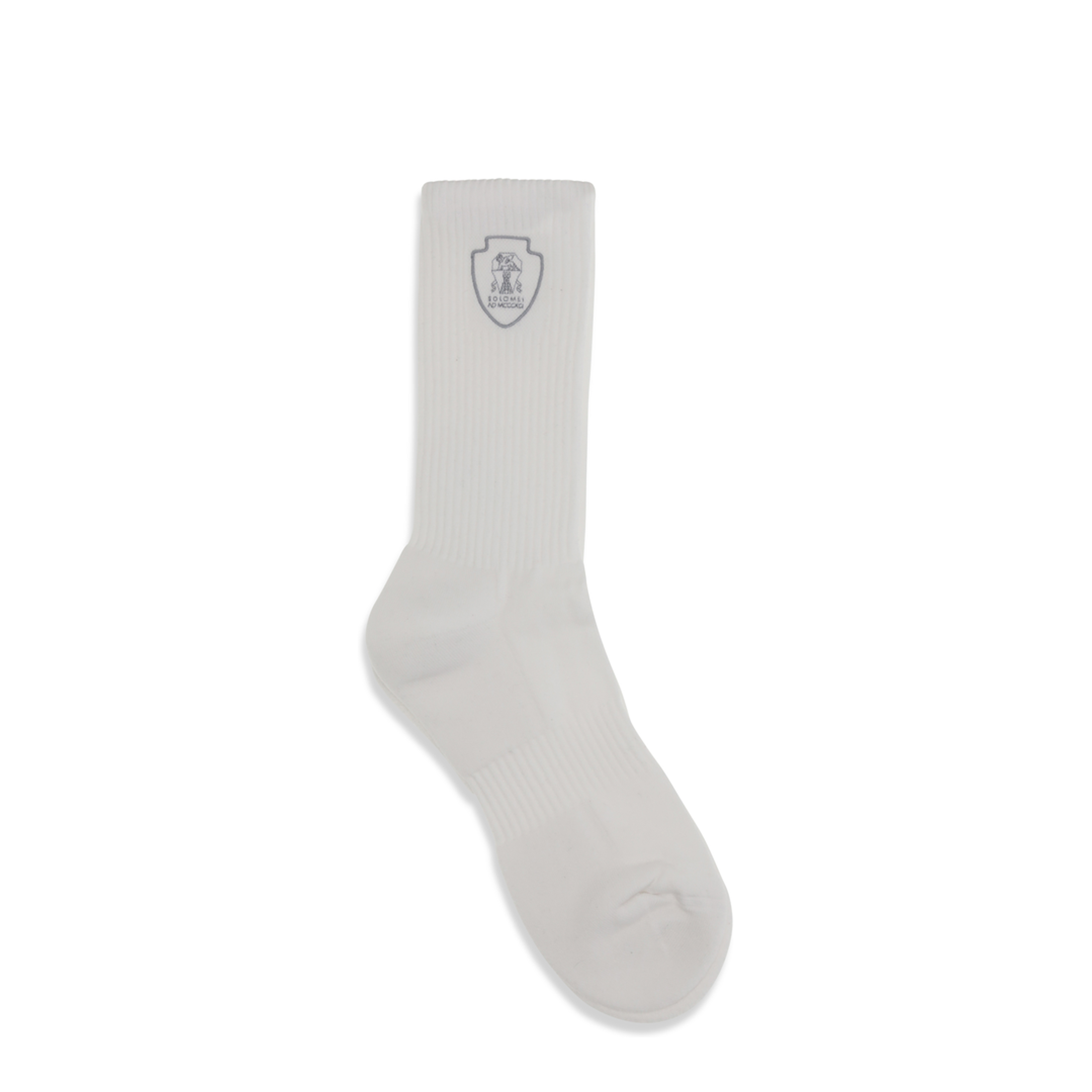 Ribbed Cotton Knit Socks - Image 2