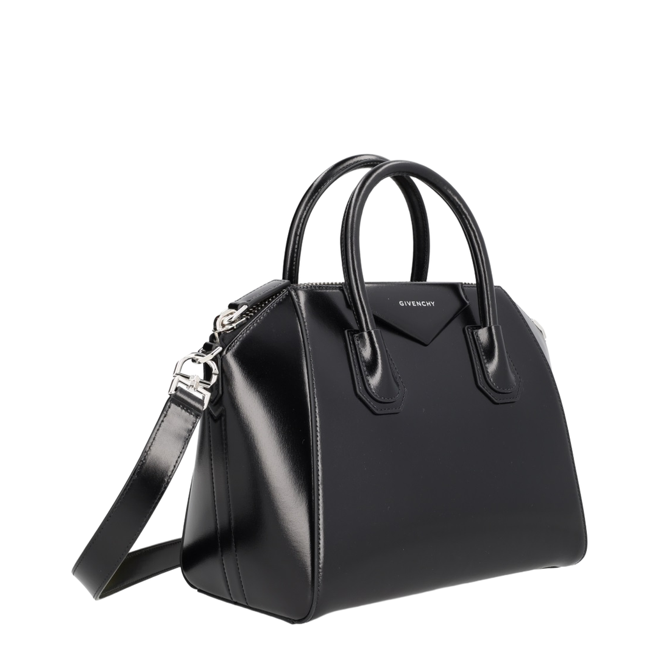 Antigona Small Leather Shoulder Bag - Image 2