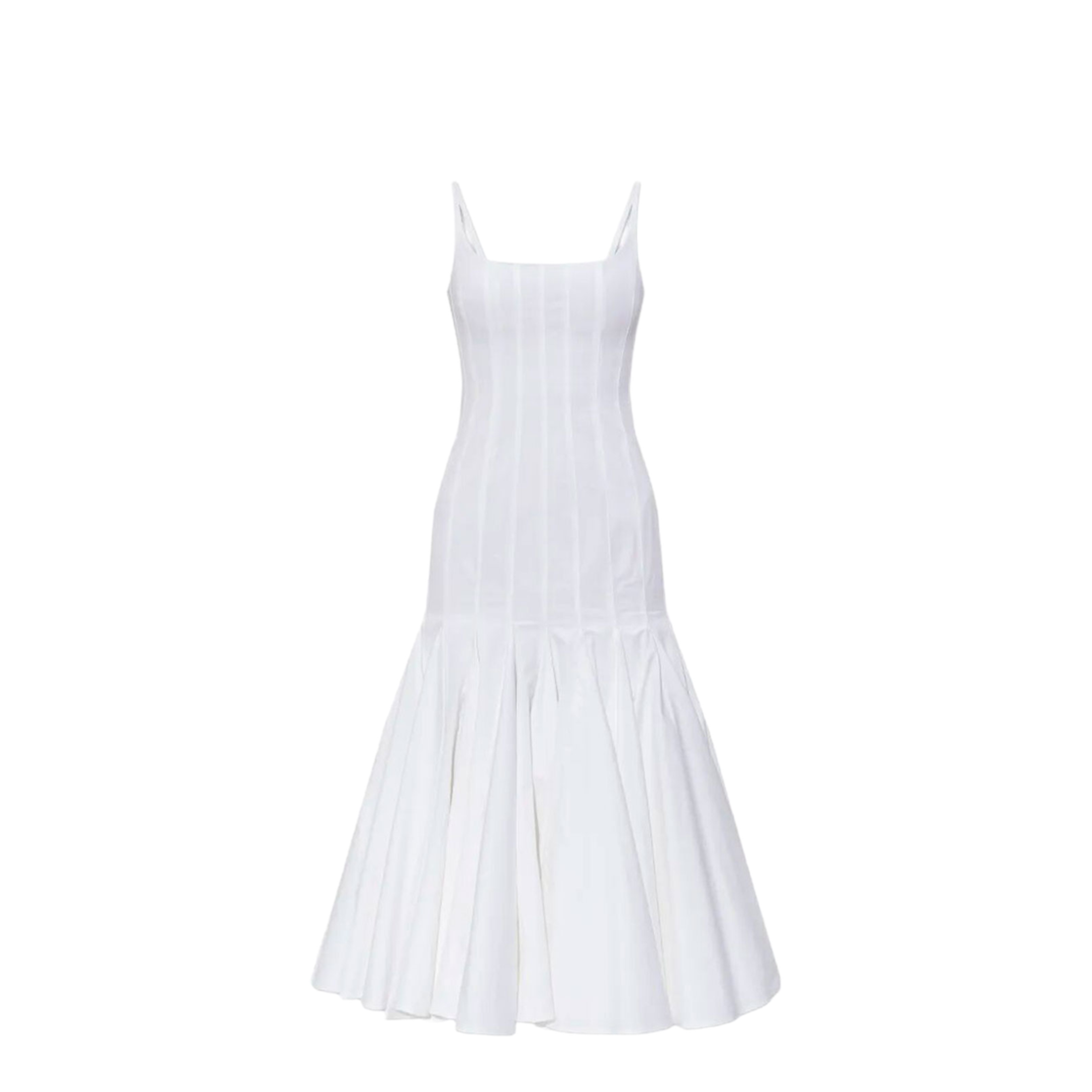 Agave Dress in Cotton Poplin - Image 1