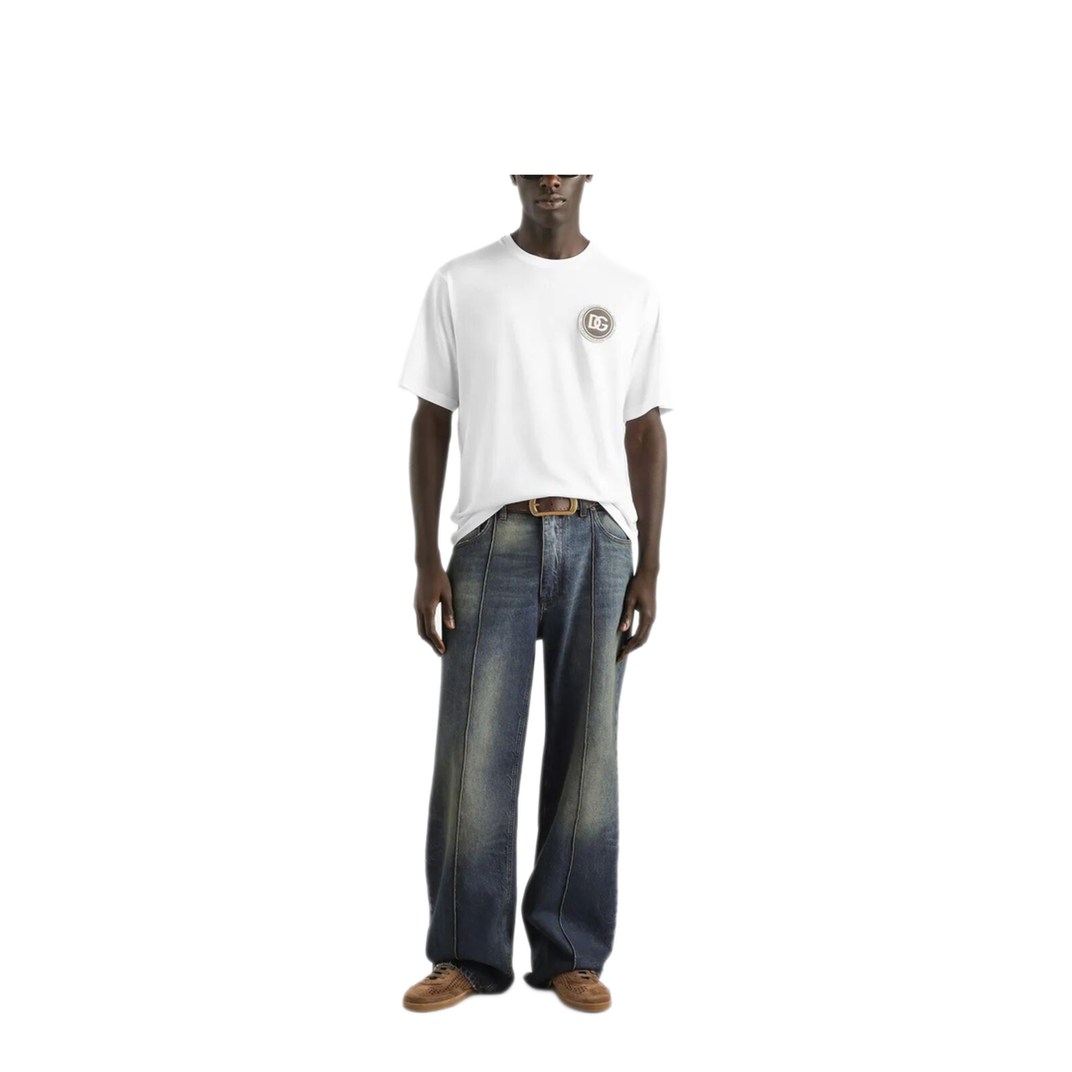 Cotton T-Shirt with Patch - Image 2