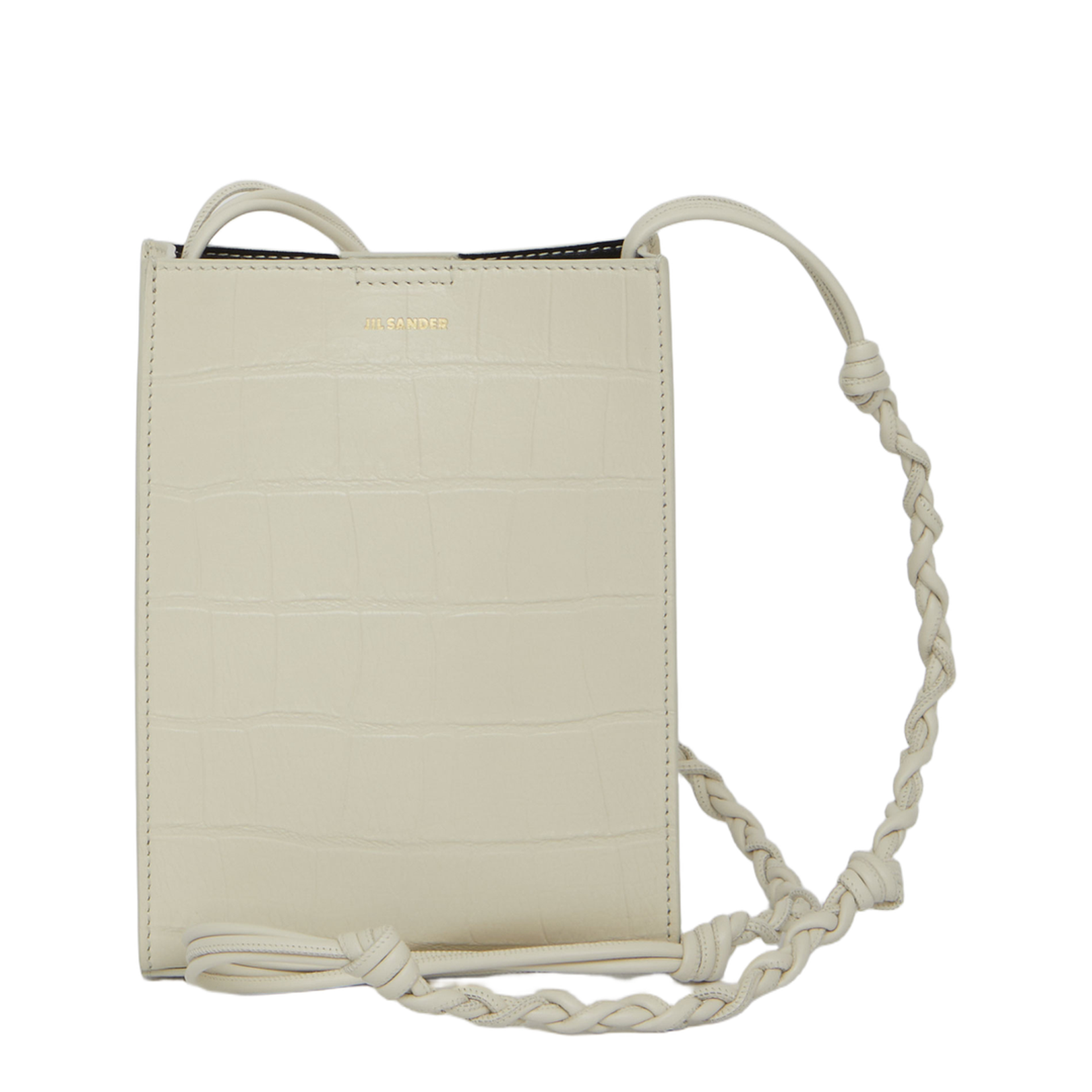 Leather Bag with Hand Knotted Strap - Image 2