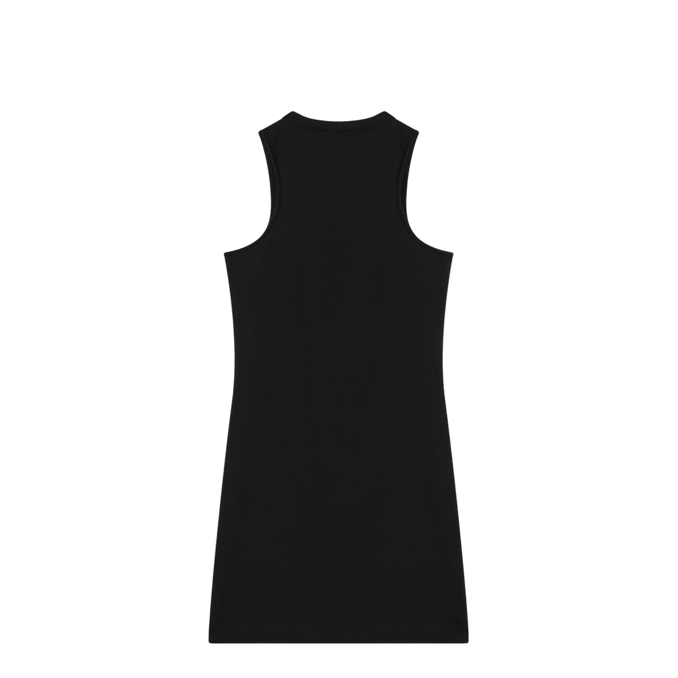 Black Mini Dress with Logo - Image 2