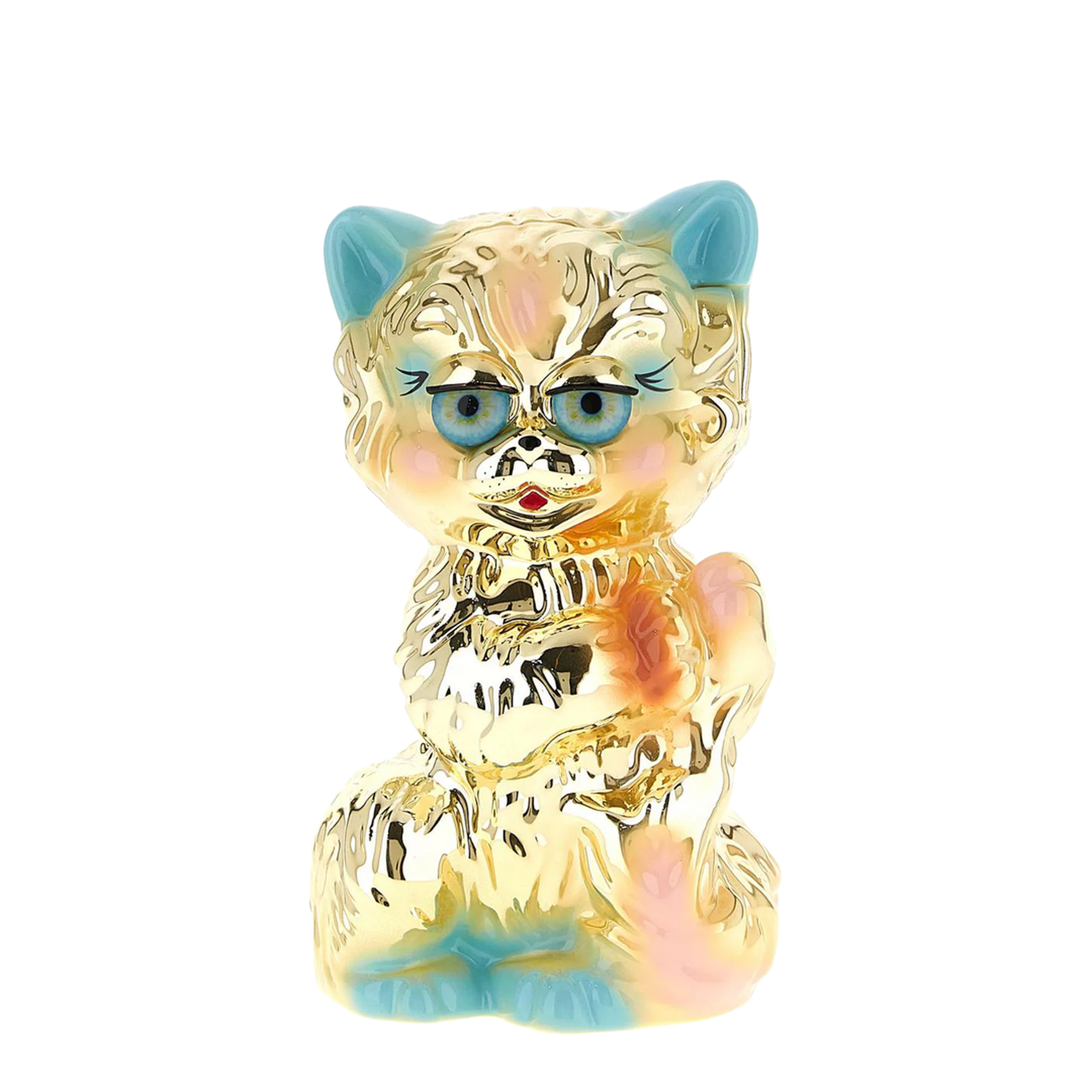 Minaudière with Hand-Painted 'Le Chat de La Maison' Details - Image 1