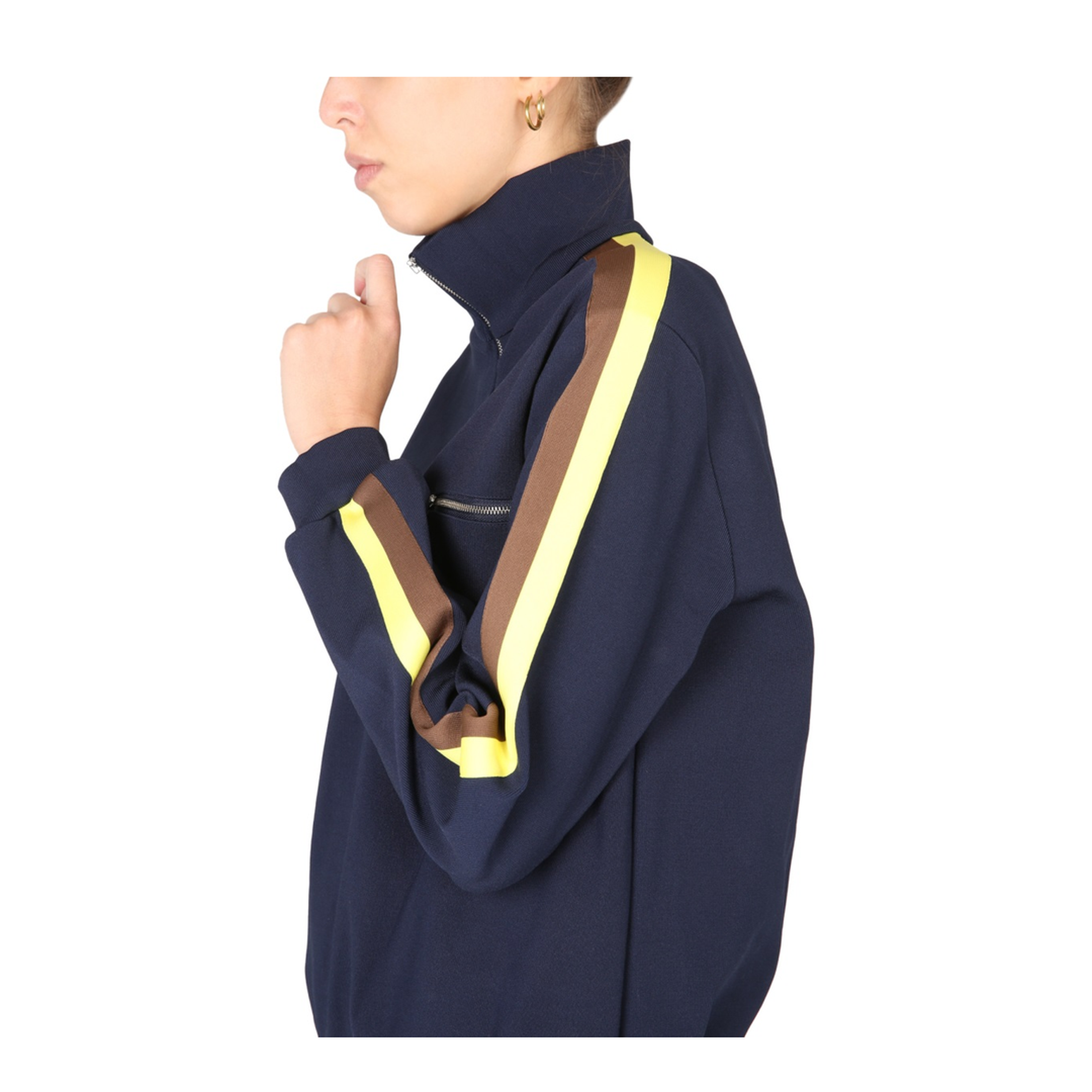 Sweatshirt With Front Zipper - Image 4