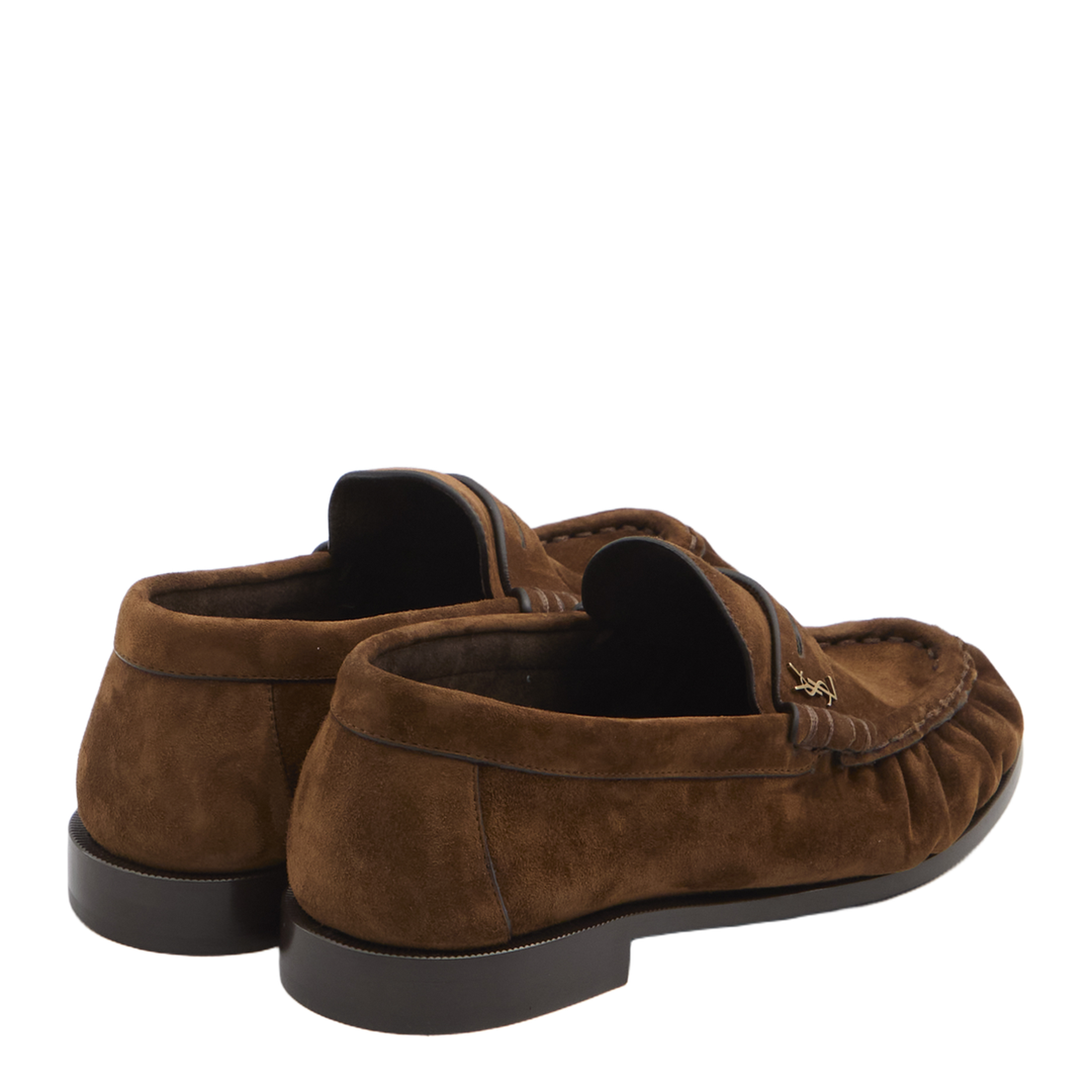 Loafer Supple In Suede In Brown - Image 3