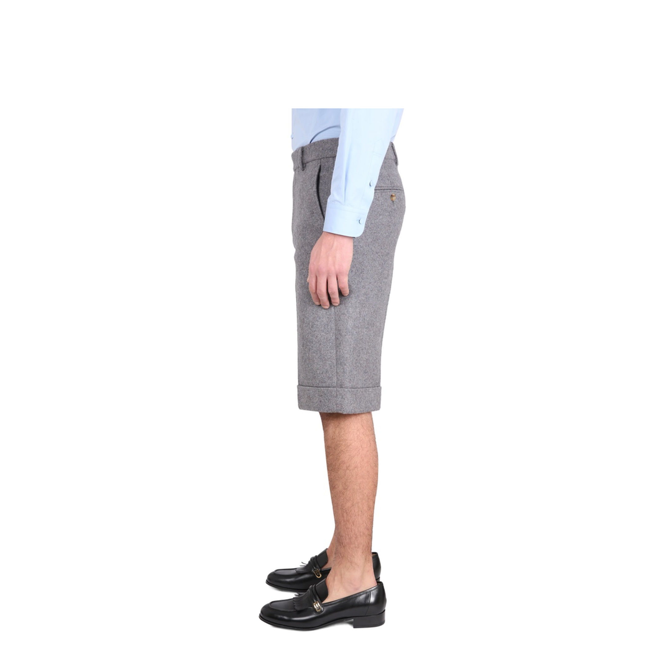 Melange Cloth Shorts - Image 3