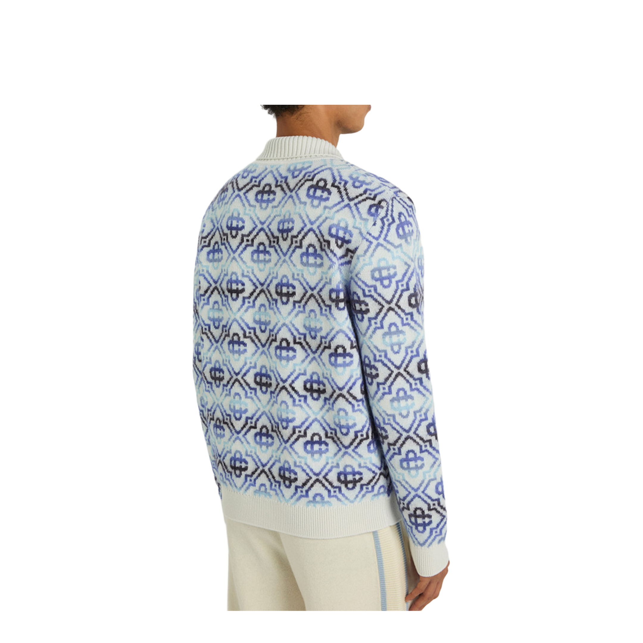 Space Dye Zip Sweater - Image 3