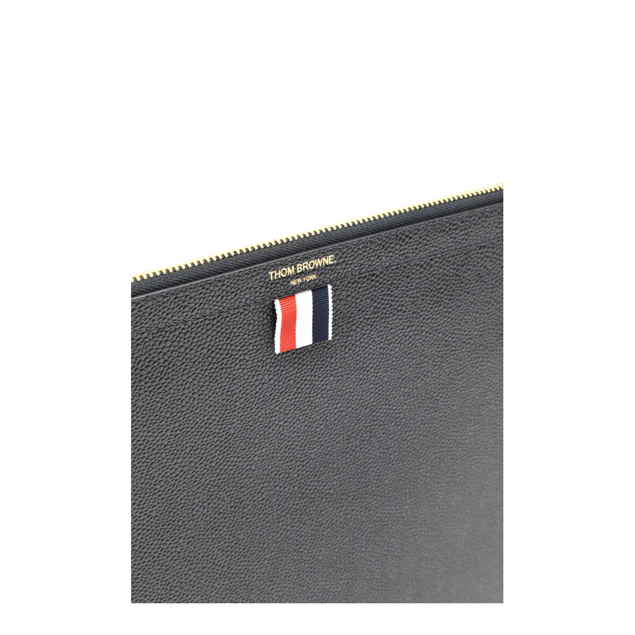 Medium Pebble-Grain Leather Document Holder - Black - Image 2