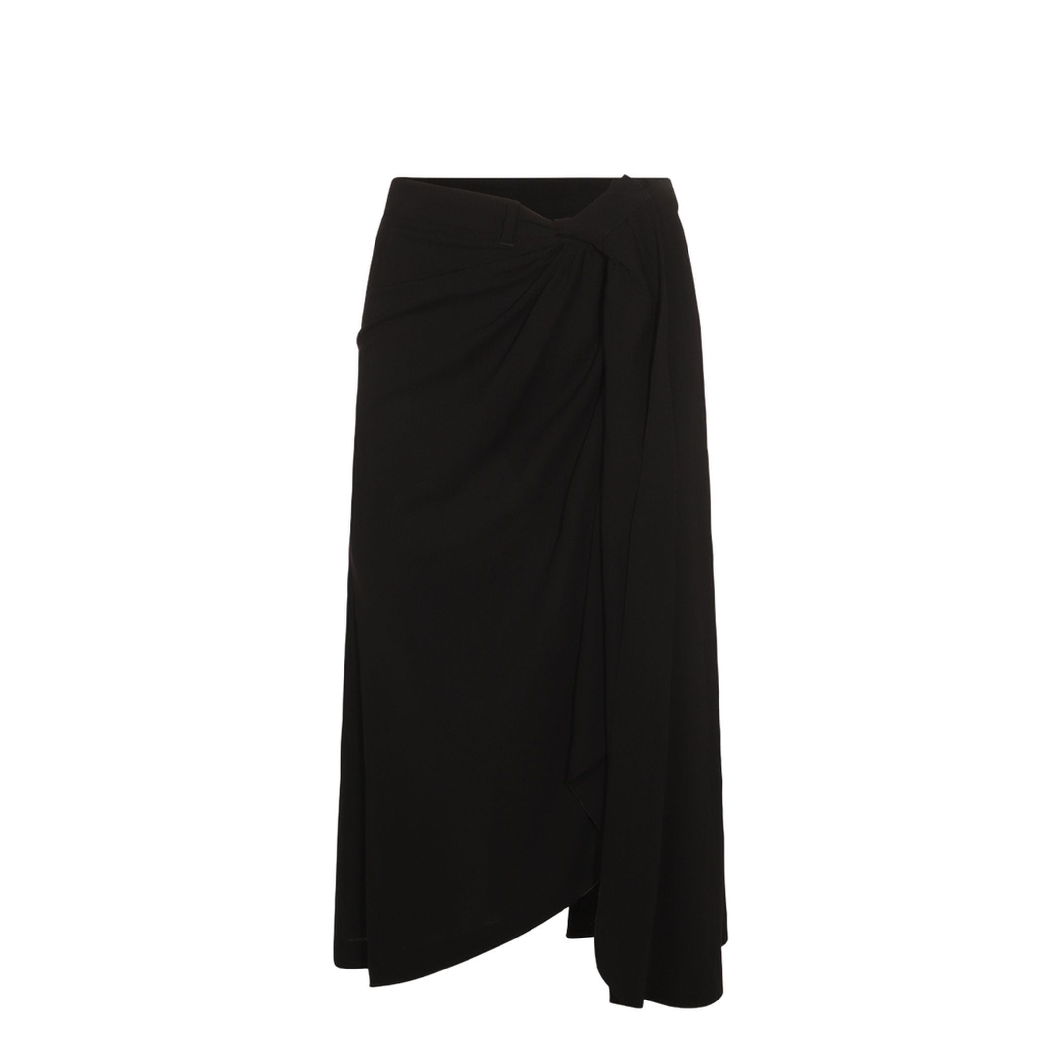 Draped Tailored Skirt - Image 2