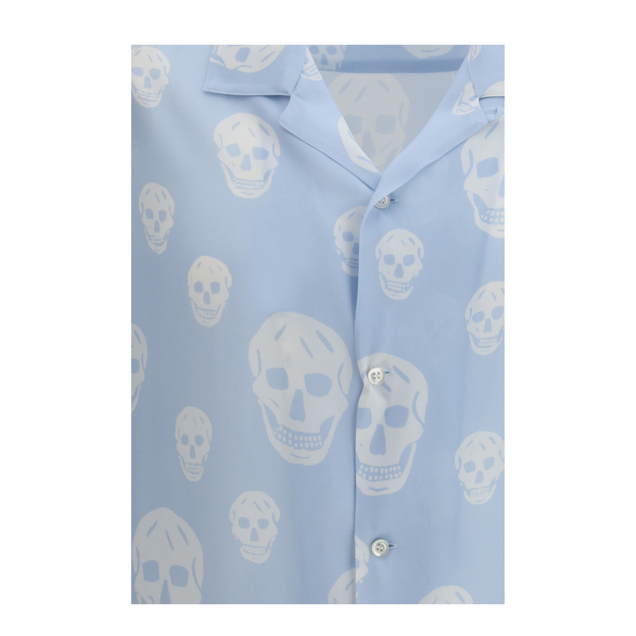 Skull-printed Hawaiian Shirt - Image 3