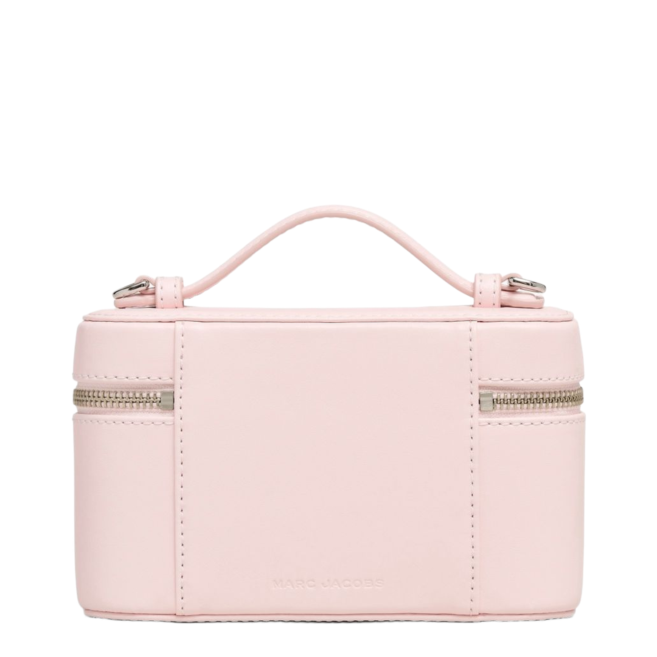 Scene Medium Smooth Leather Vanity Bag - Powder Pink - Image 5