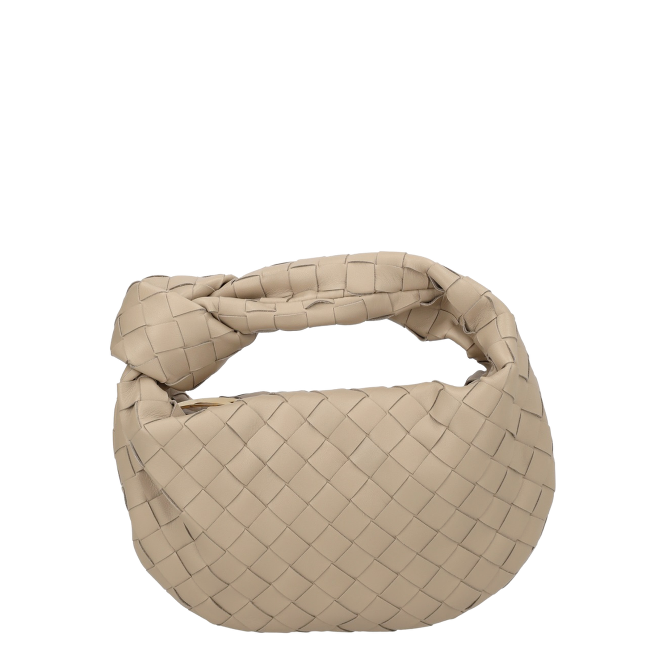 Jodie Mini Lambskin Top-Handle Bag - Ecru - Image 1