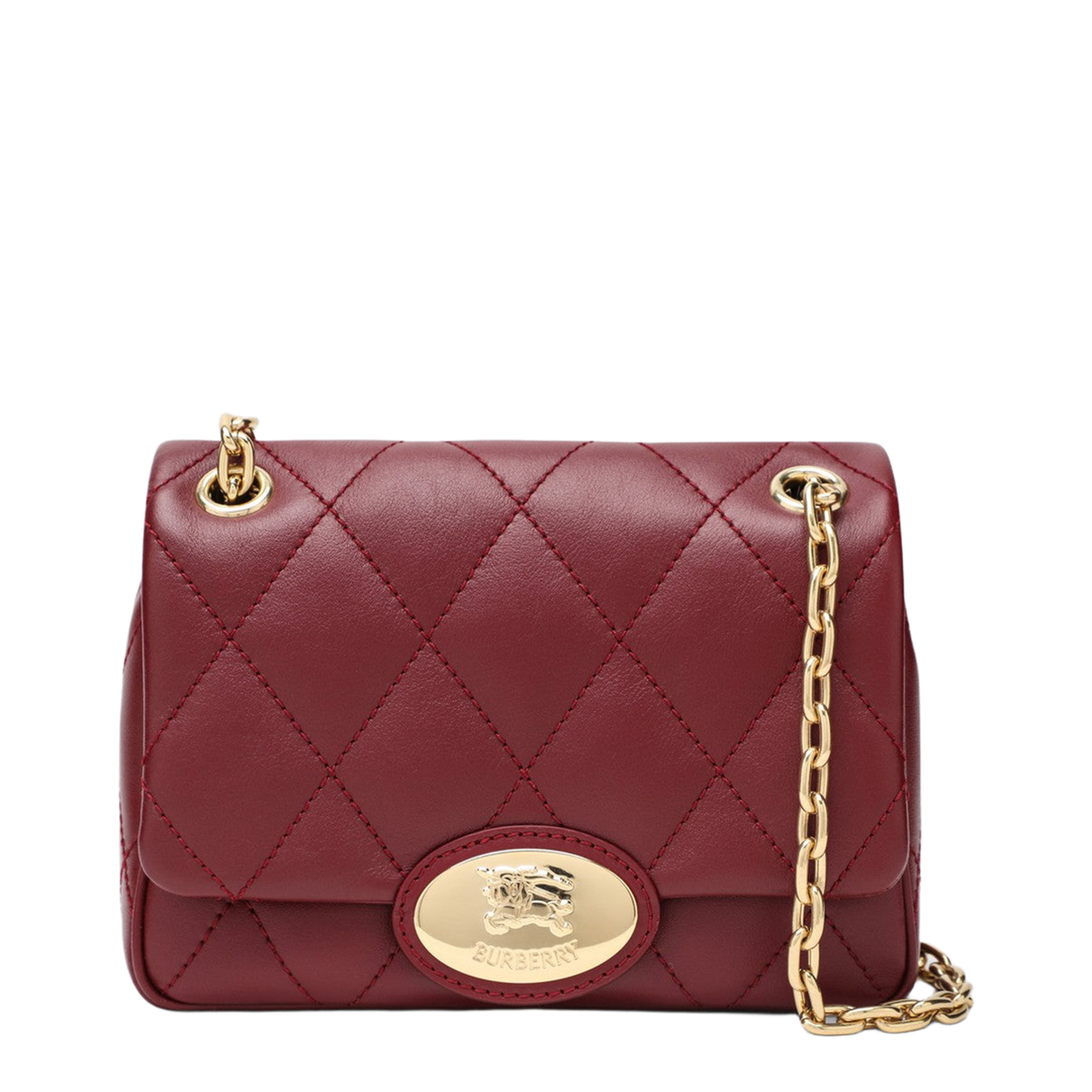 Strand Small Calf Leather Shoulder Bag - Punnet - Image 1