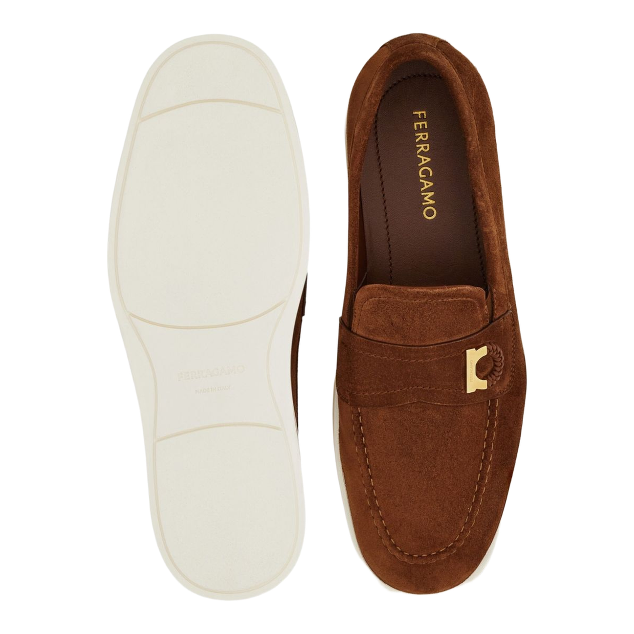 Flat Shoes Brown - Image 3