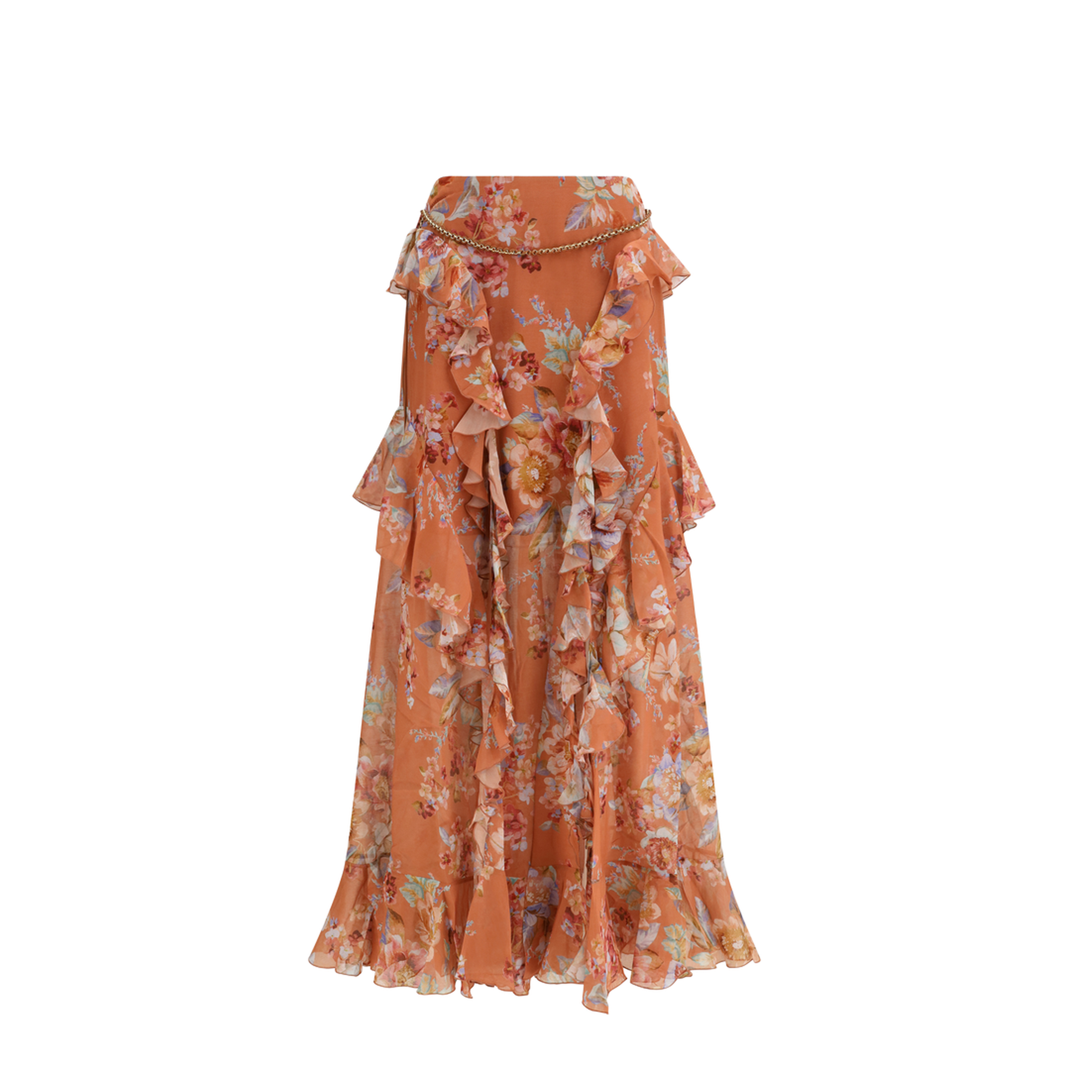 Long Ruffle Skirt - Image 1