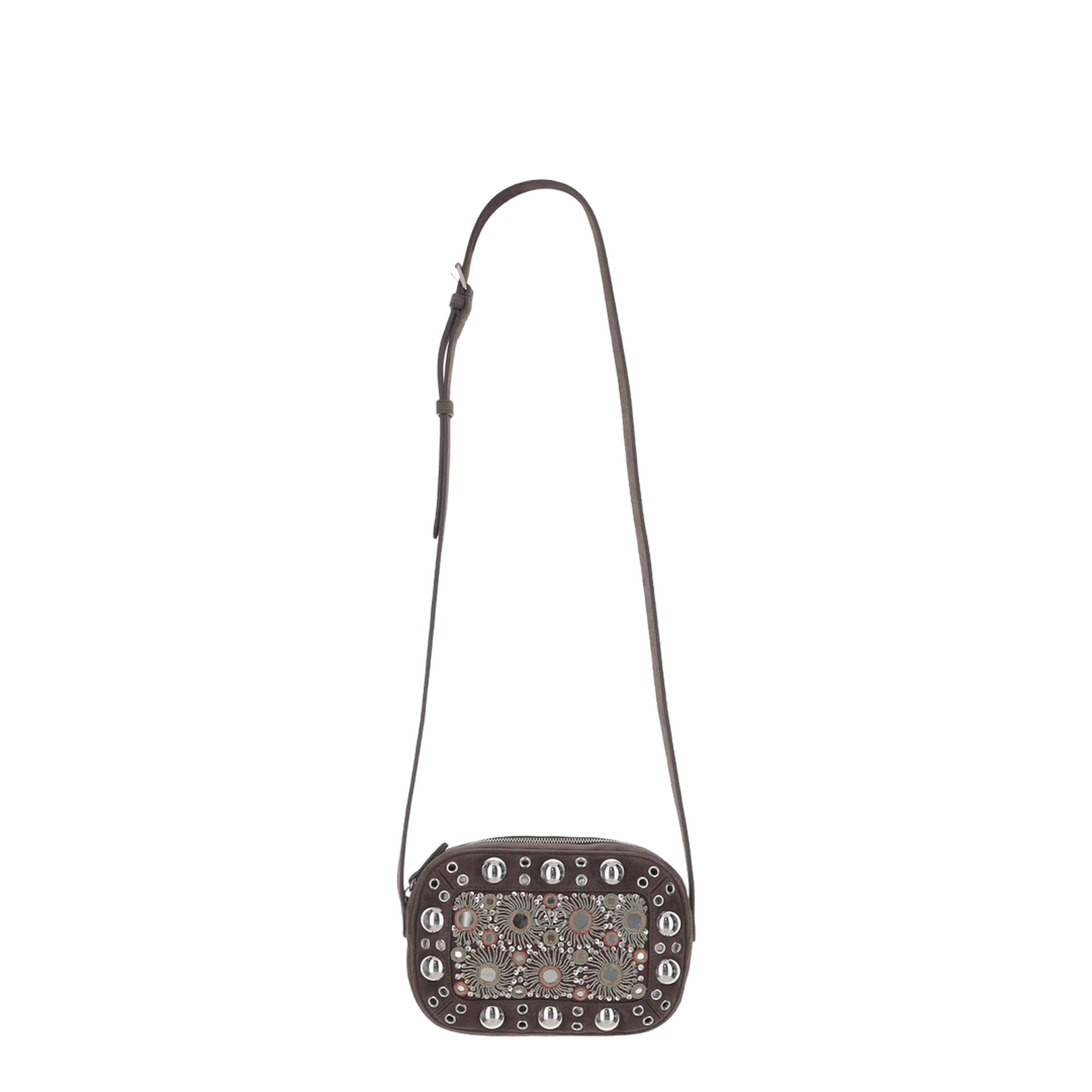 Shoulder Bag with Ball Studs and Rivets - Image 1