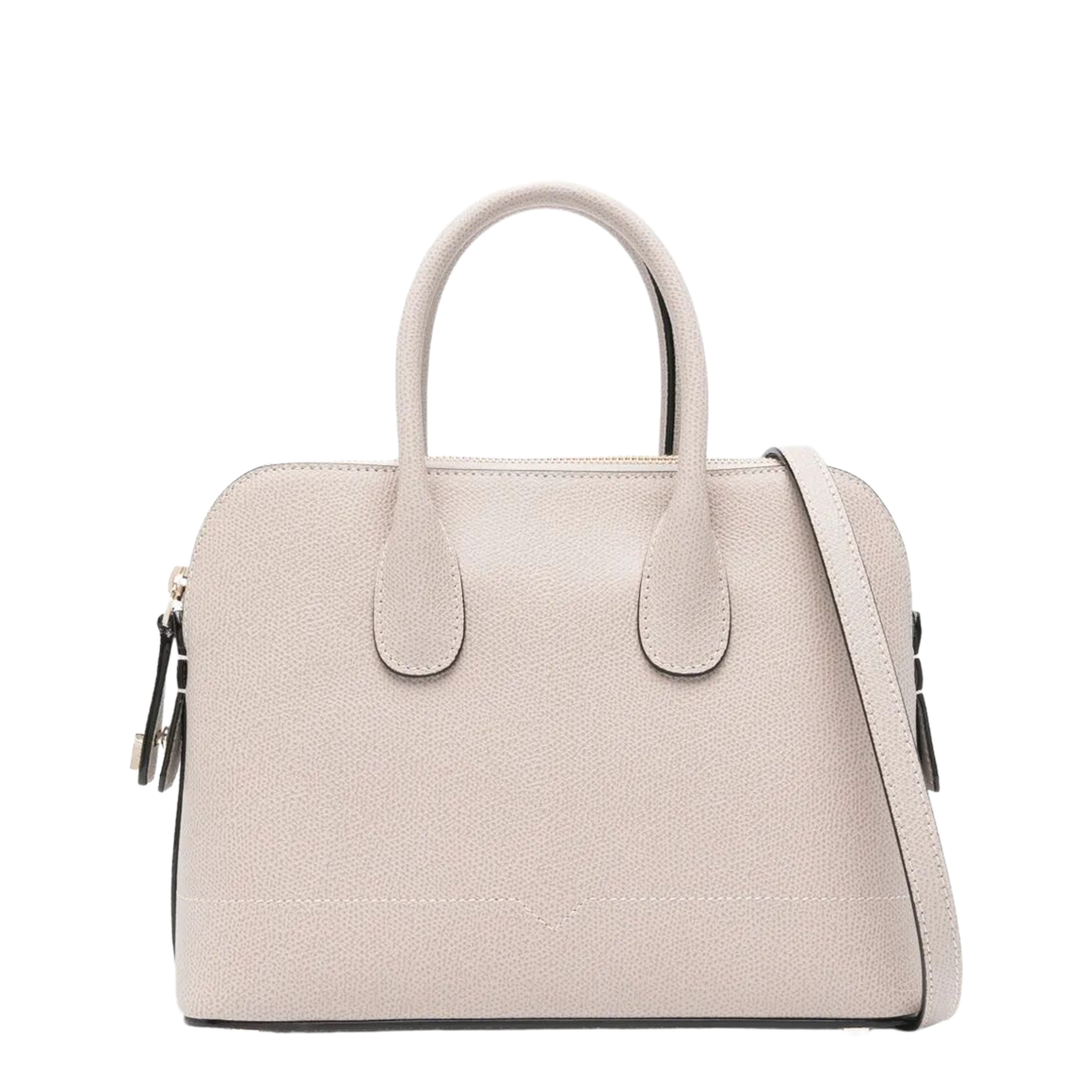 MyLogo Mini Calf Leather Bowling Bag - Sahara Beige - Image 1