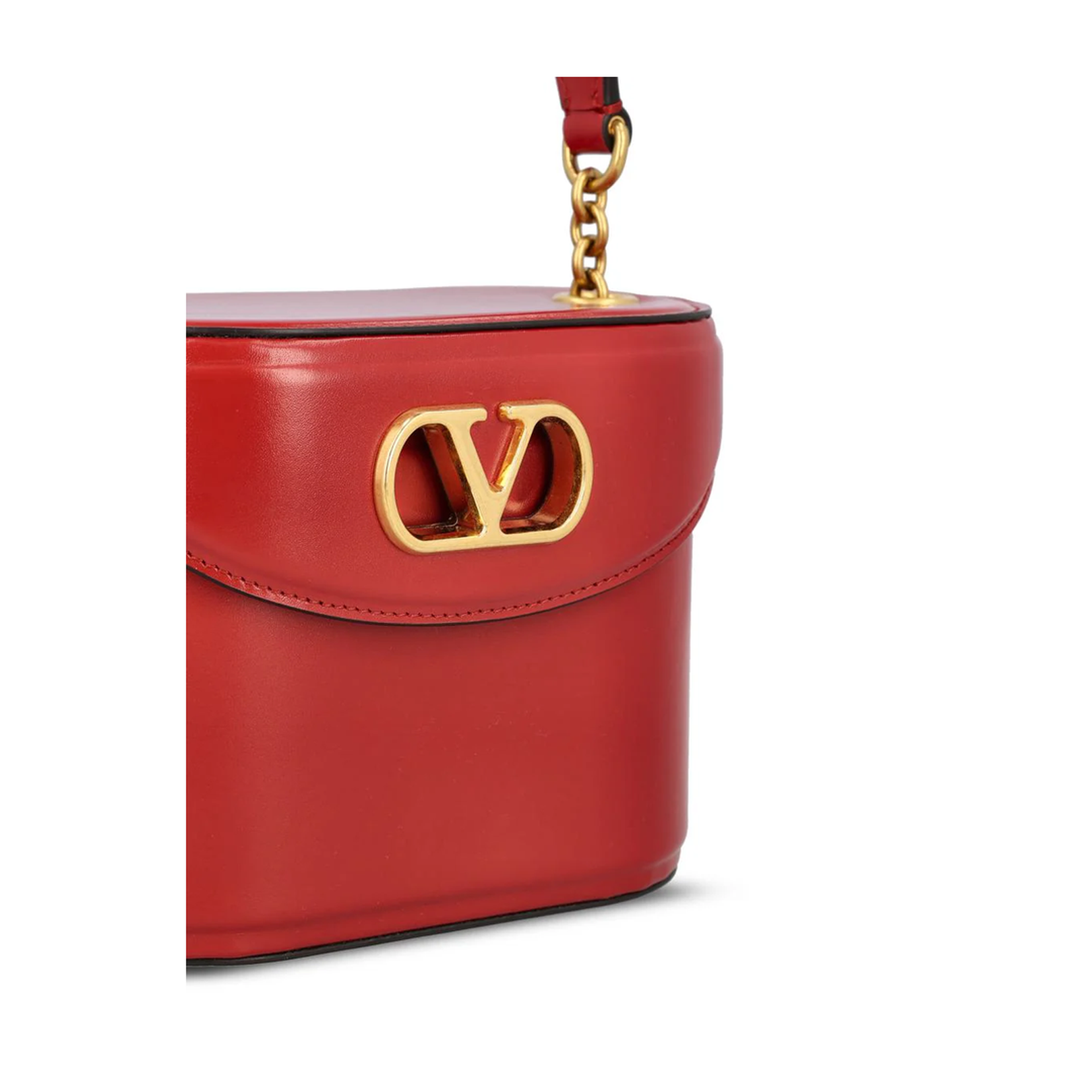 Vanity Case Bucket Bag Red - Image 4