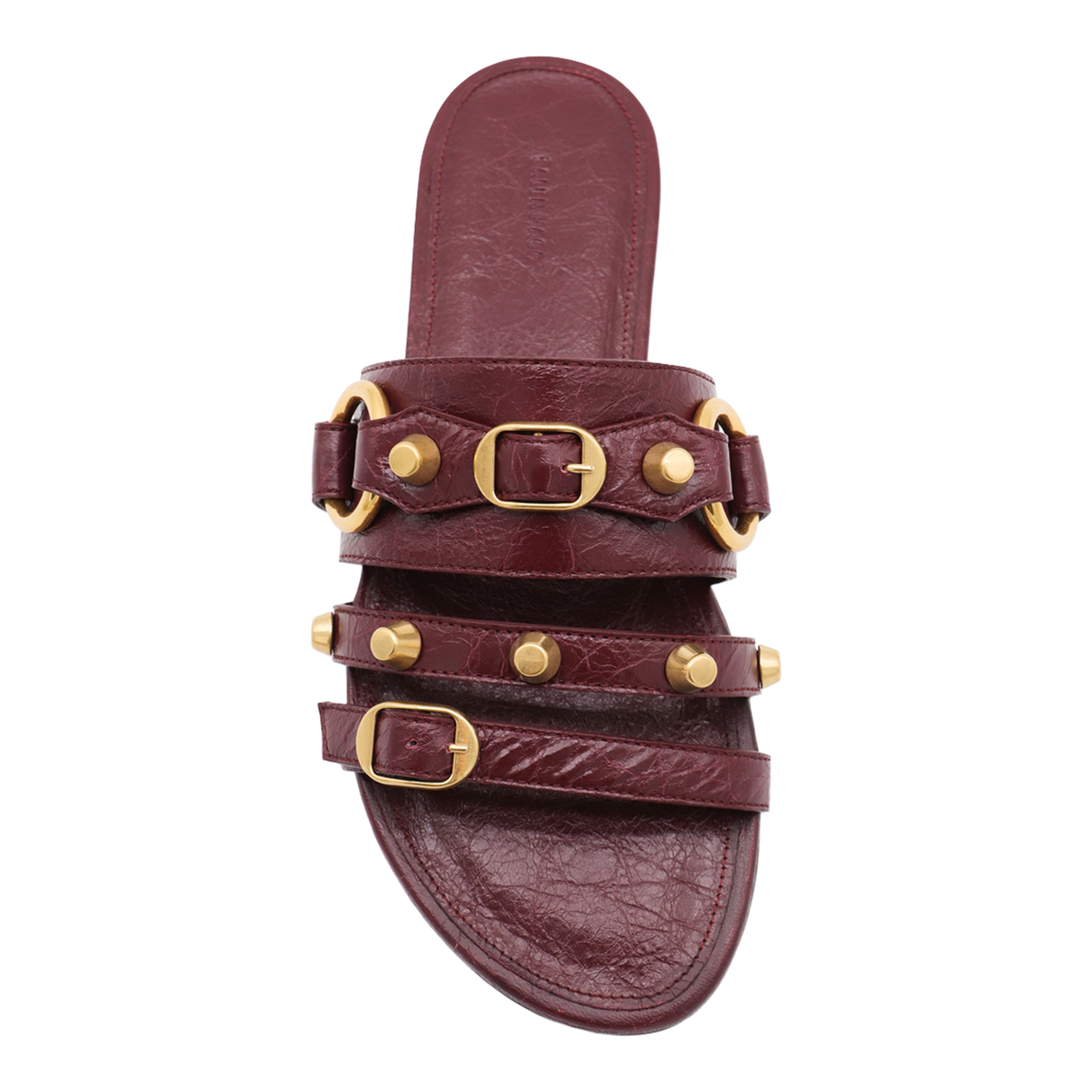 Grape Leather City Slippers - Image 7