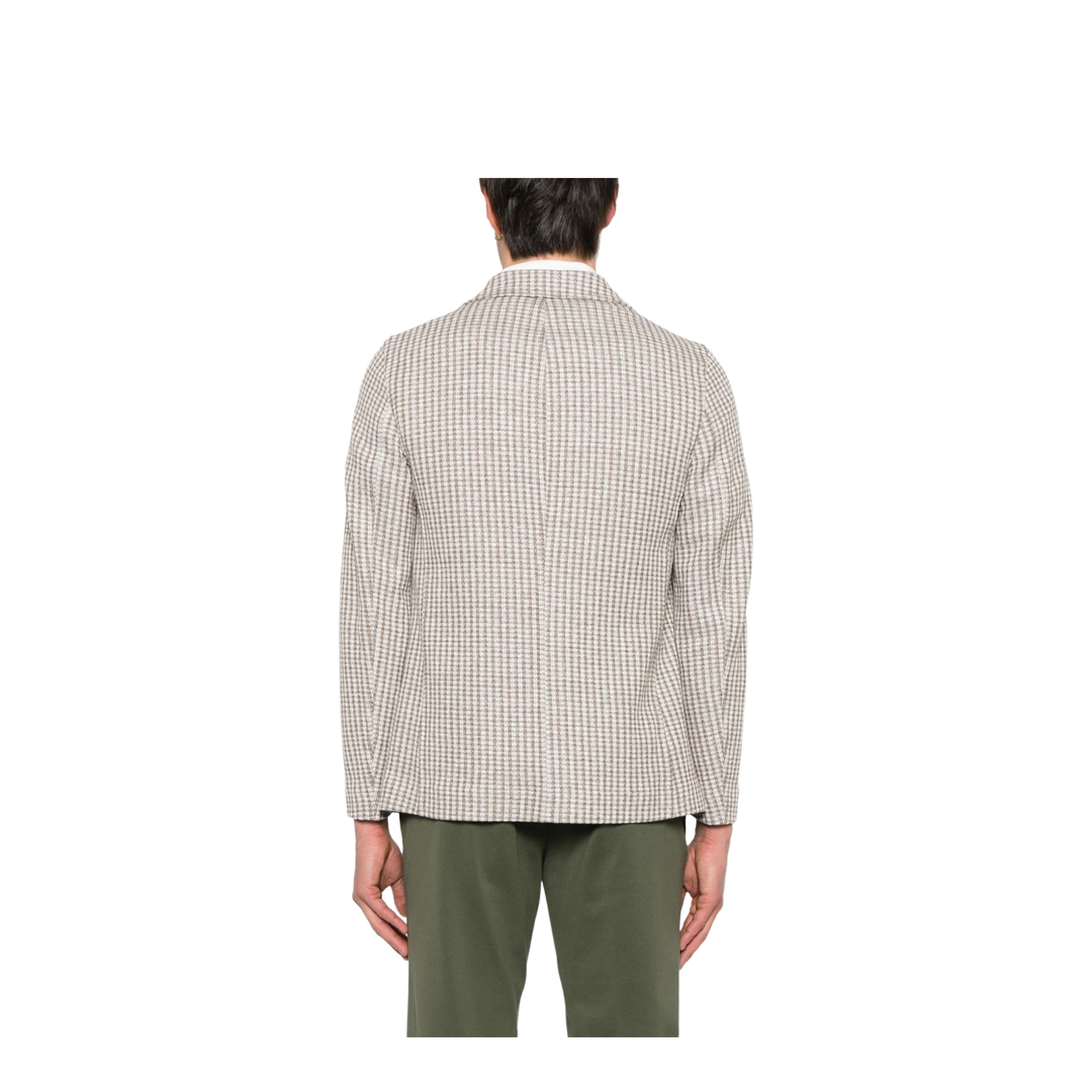 Cotton and linen blend jacket - Image 5