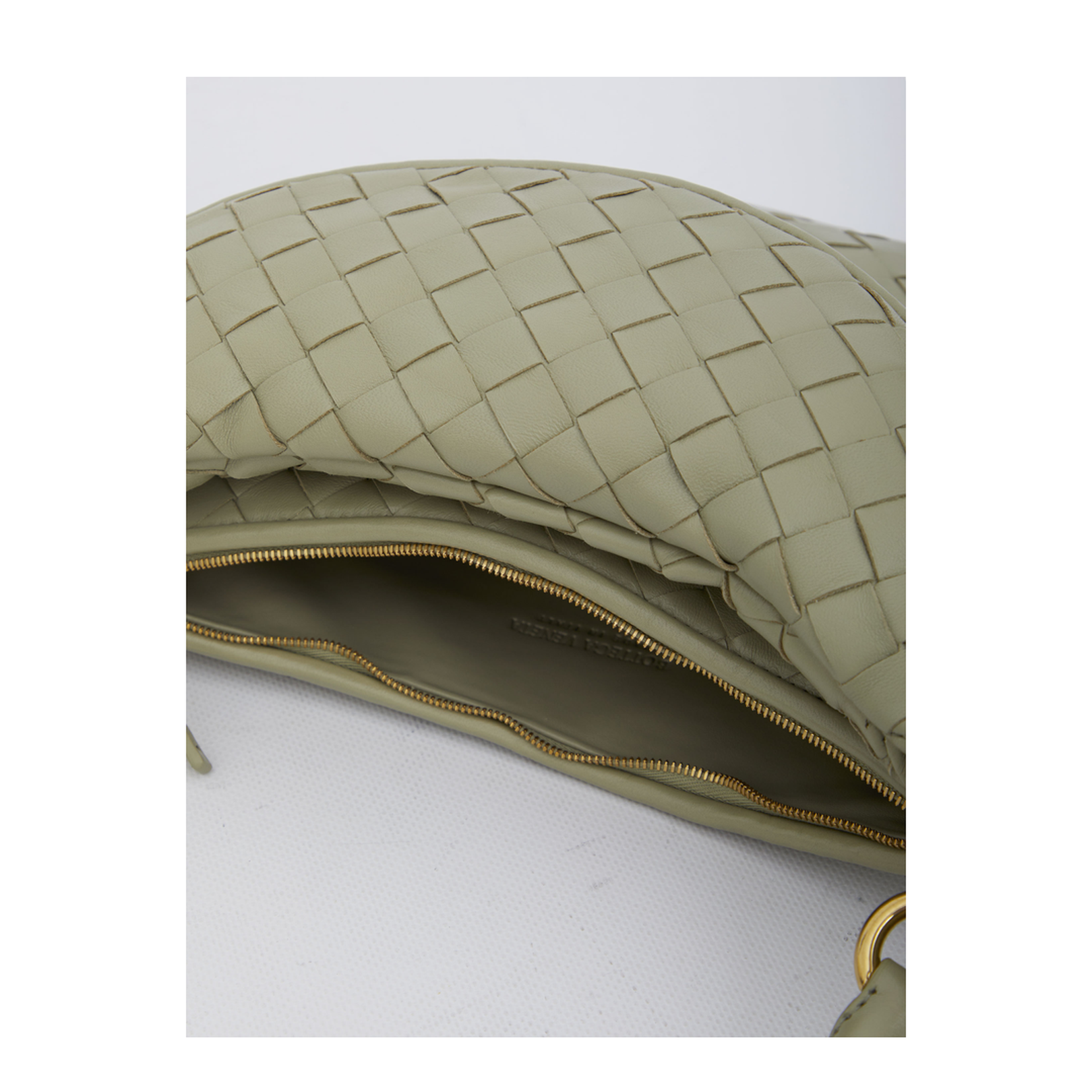 Gemeli Medium Leather Shoulder Bags - Green - Image 3