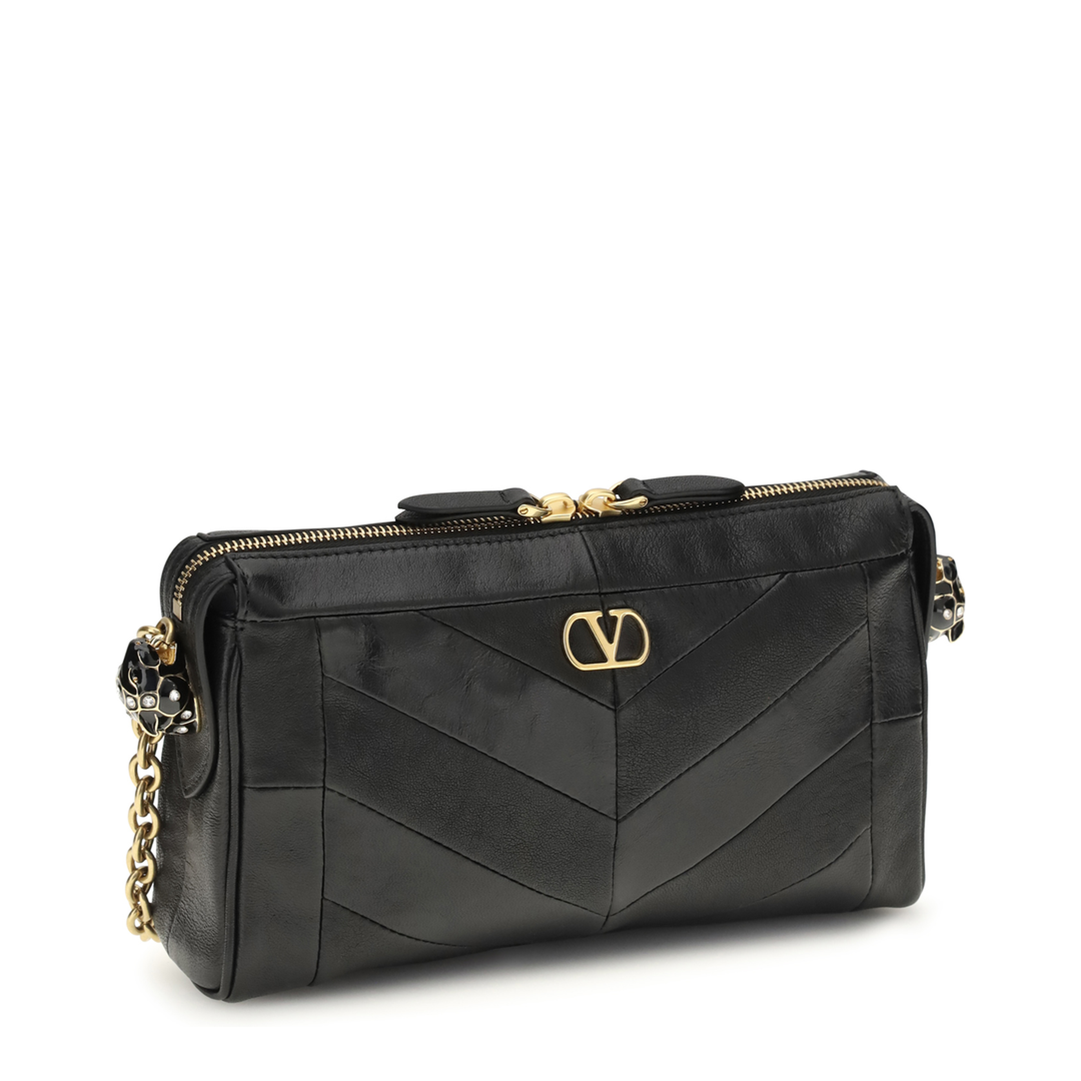 Panthea Small Chevron Shoulder Bag - Image 2