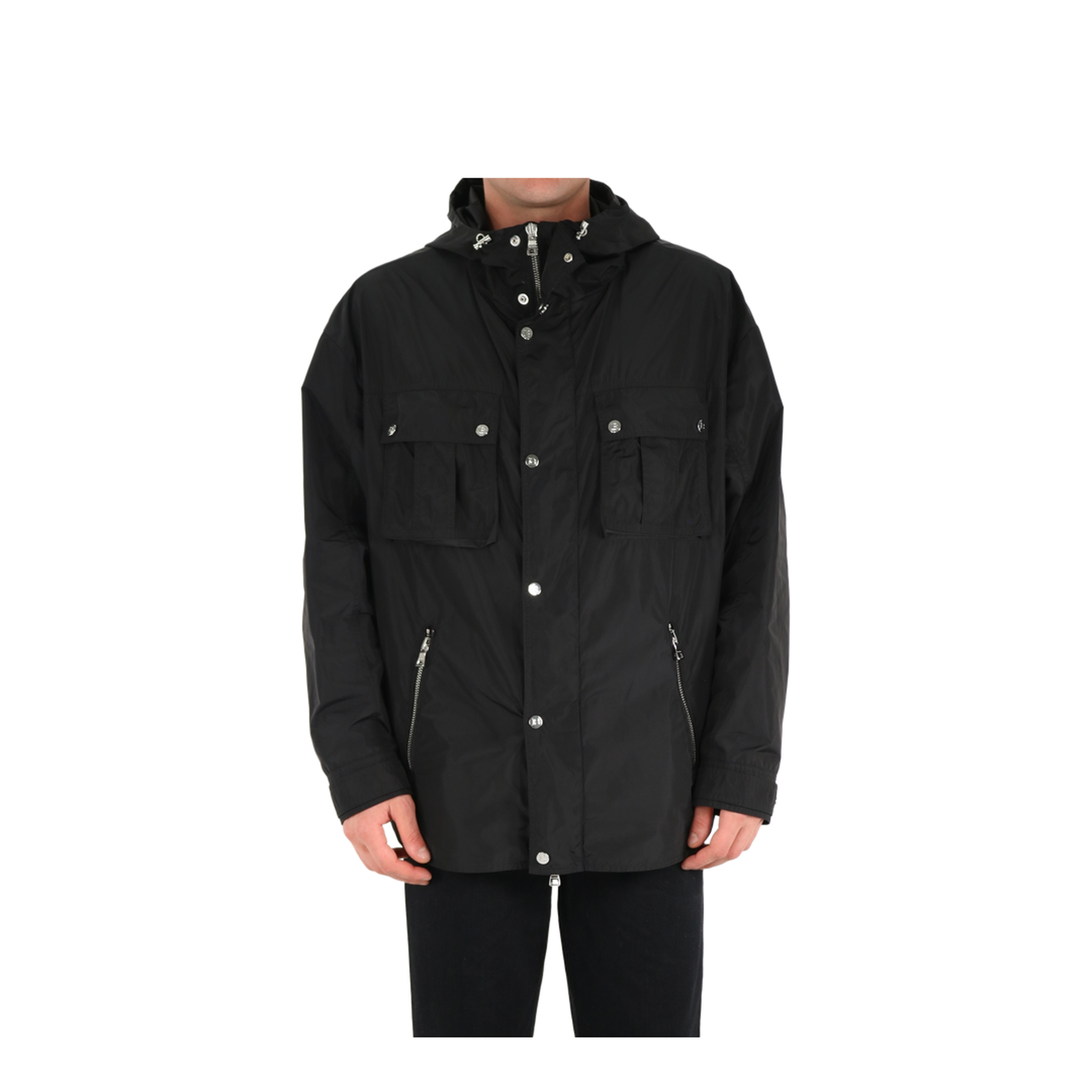 Hooded Jacket Black - Image 4