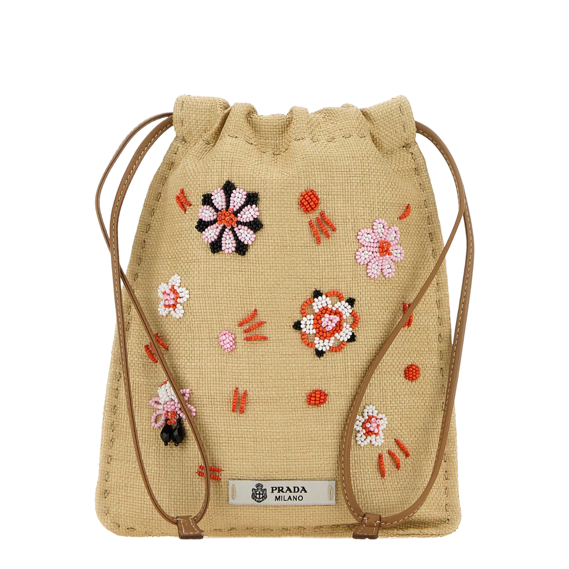 Beige Canvas Phone Holder - Image 1