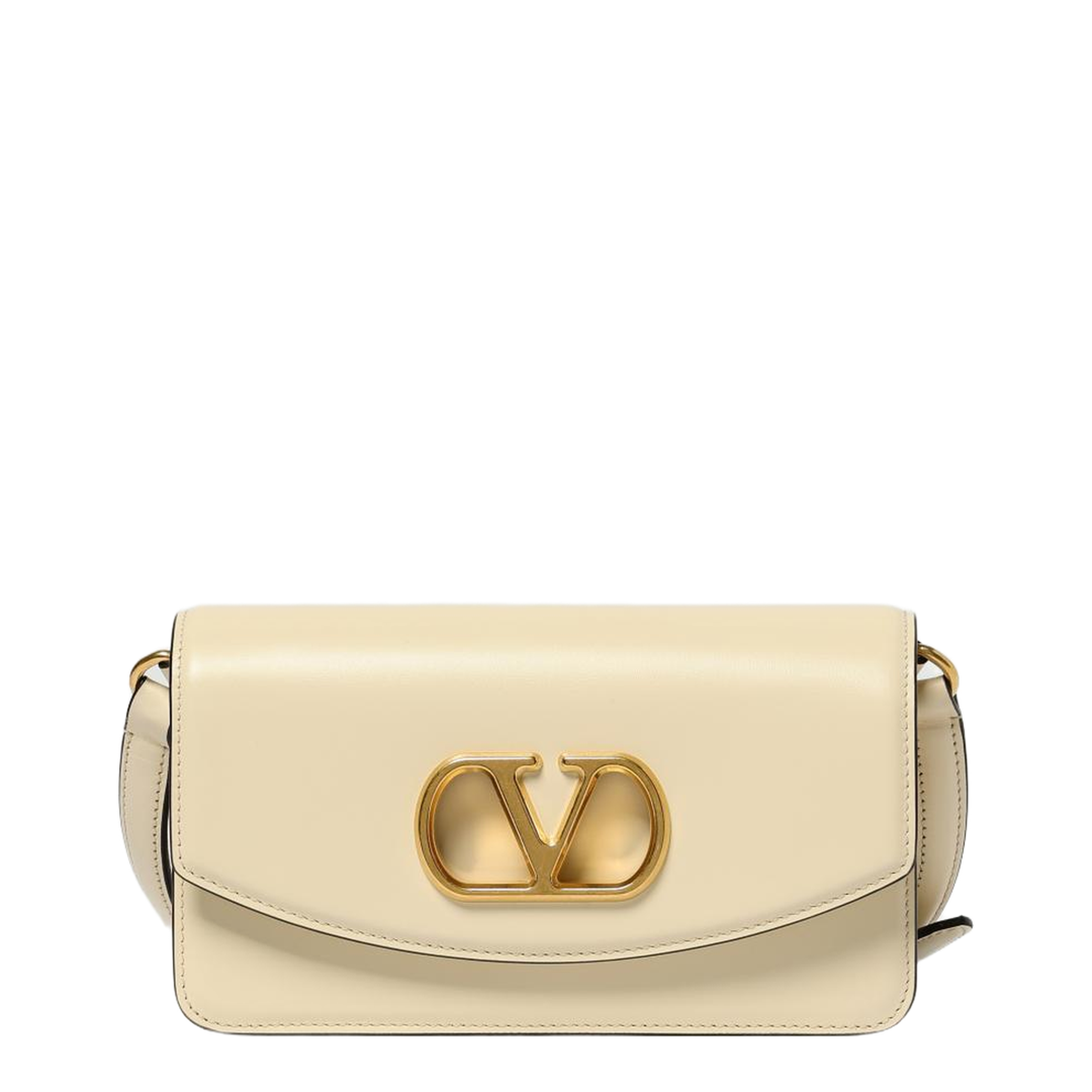Vain Medium Calfskin Clutch Bag - Butter - Image 3