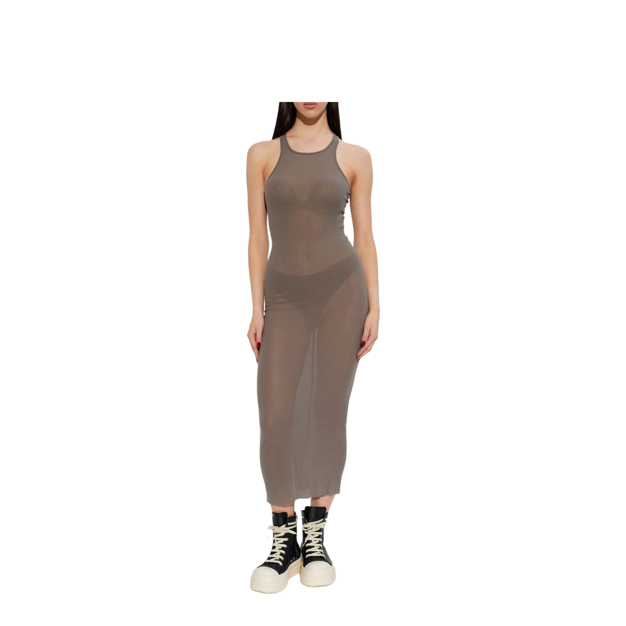 Silk Blend Midi Dress - Image 4