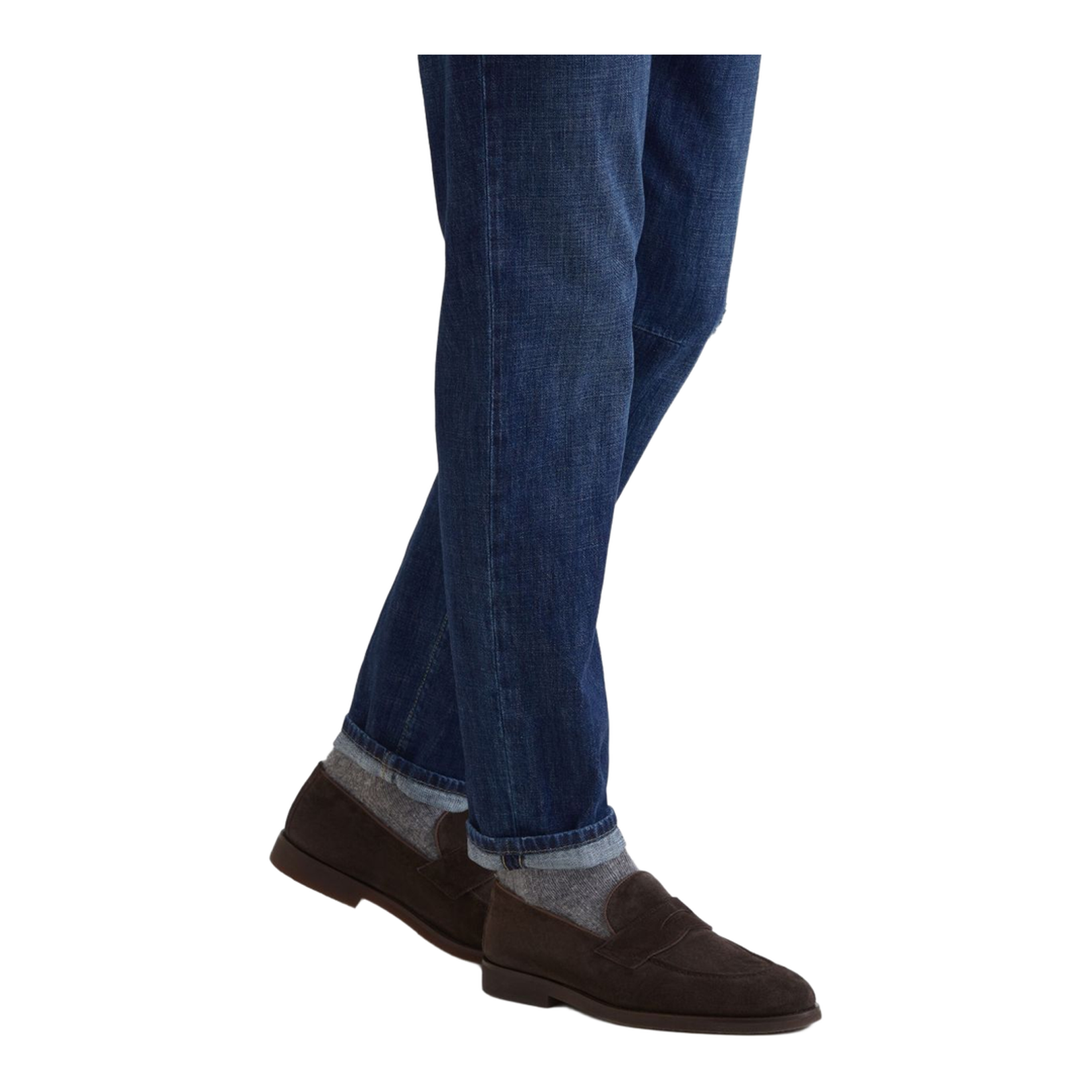 Suede Leather Loafers - Image 5