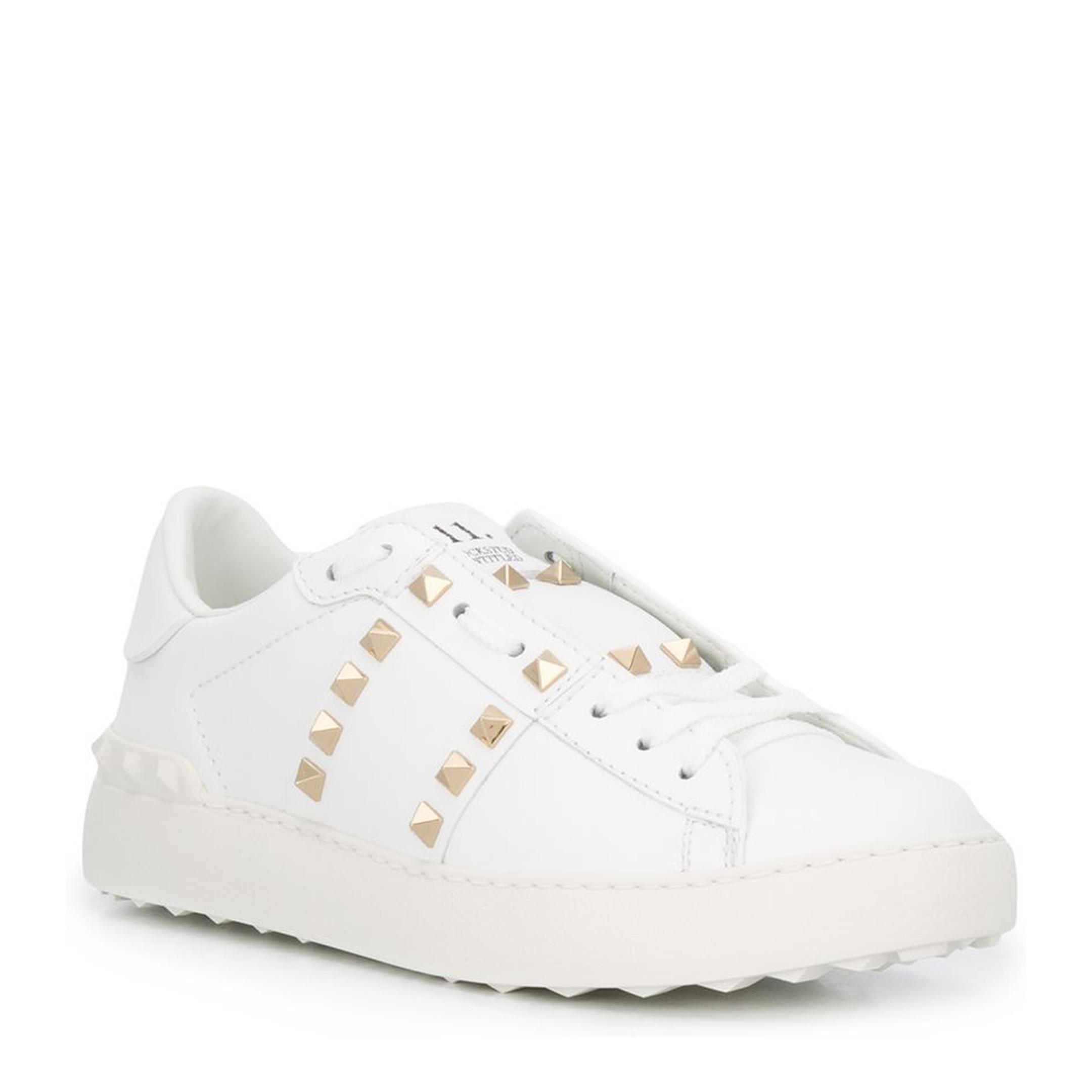 Untitled Open Sneaker in White - Image 4