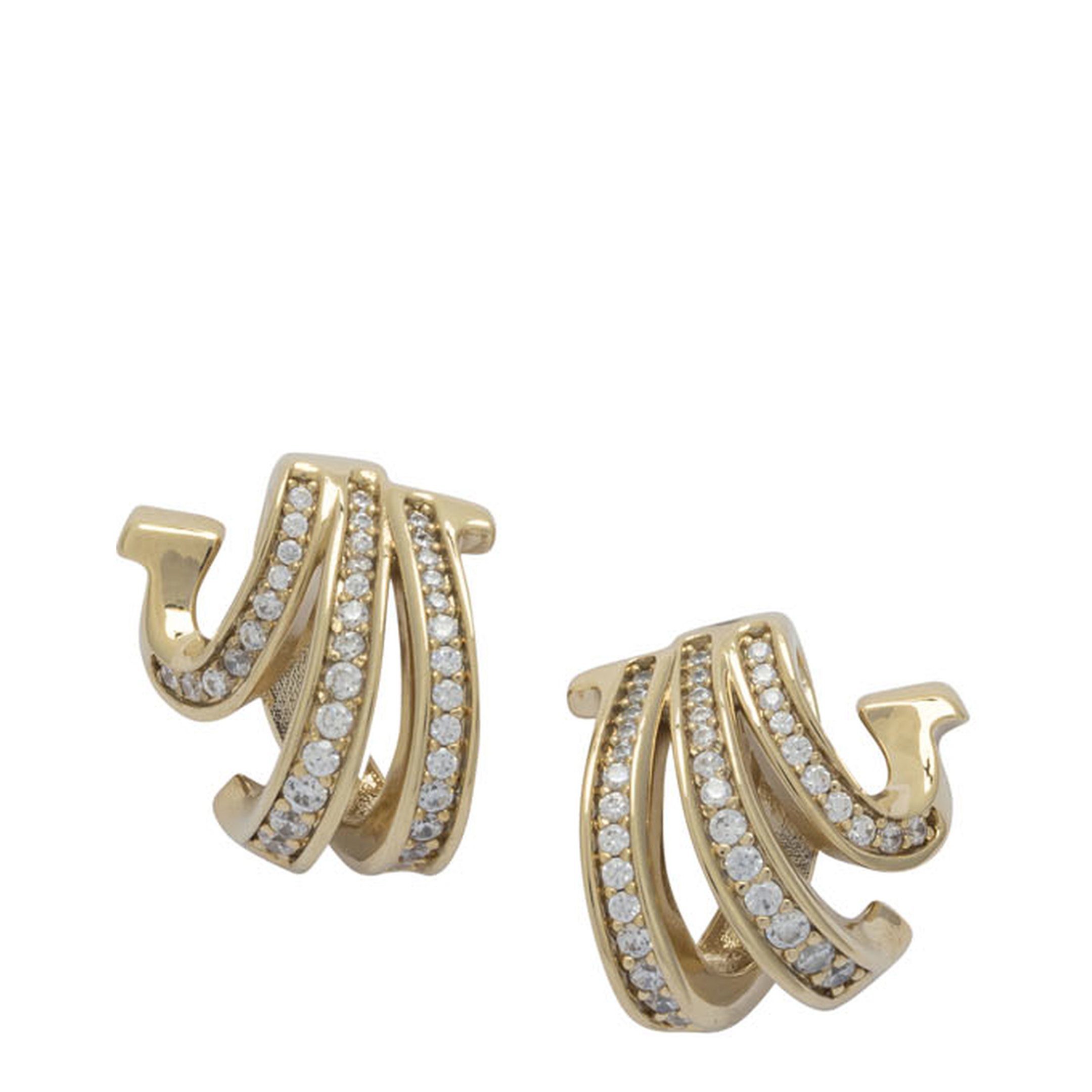 Triplo Gancini Earrings - Image 1
