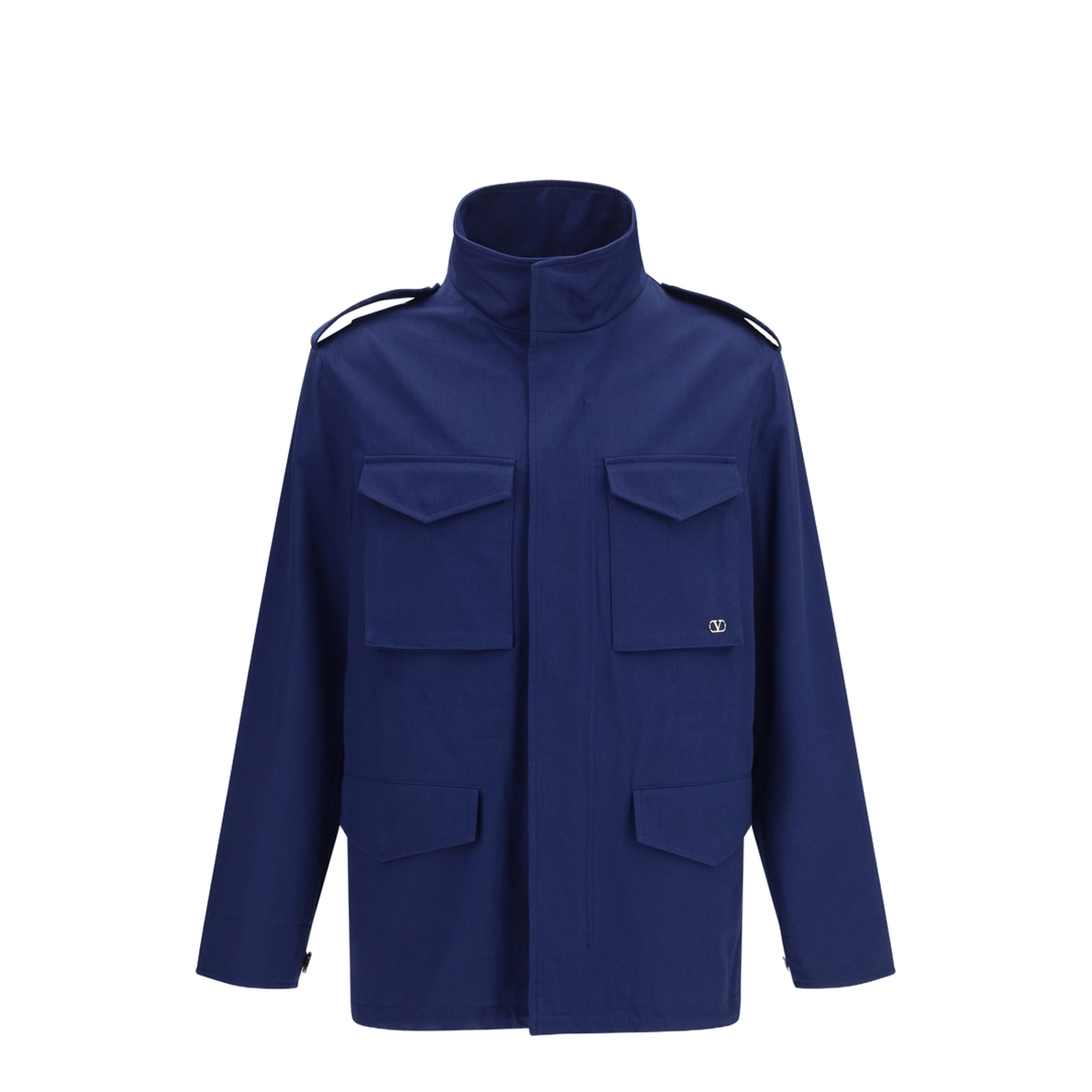 VLogo Signature Caban Jacket - Image 1