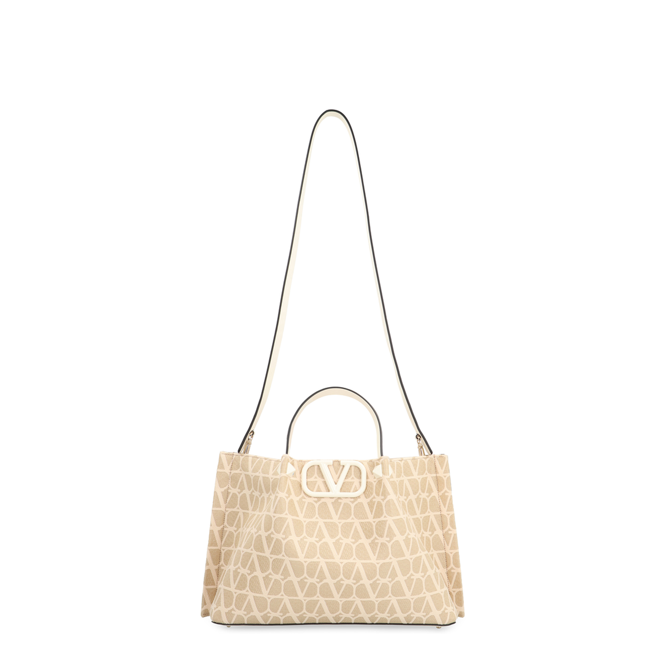 Toile Iconographe Raffia Tote Bag - Ecru - Image 4