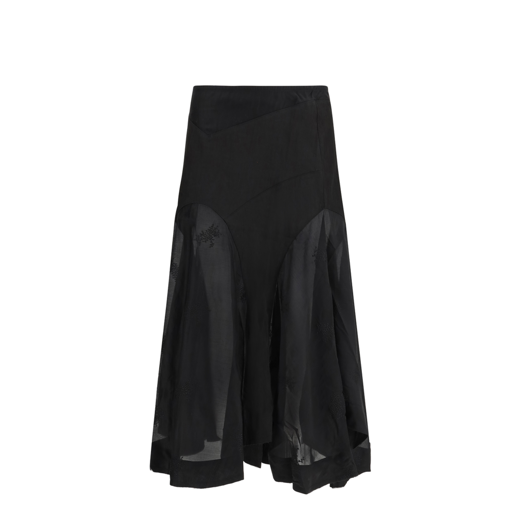 Petti Skirt Noir Bloom Ethereal Veil - Image 1