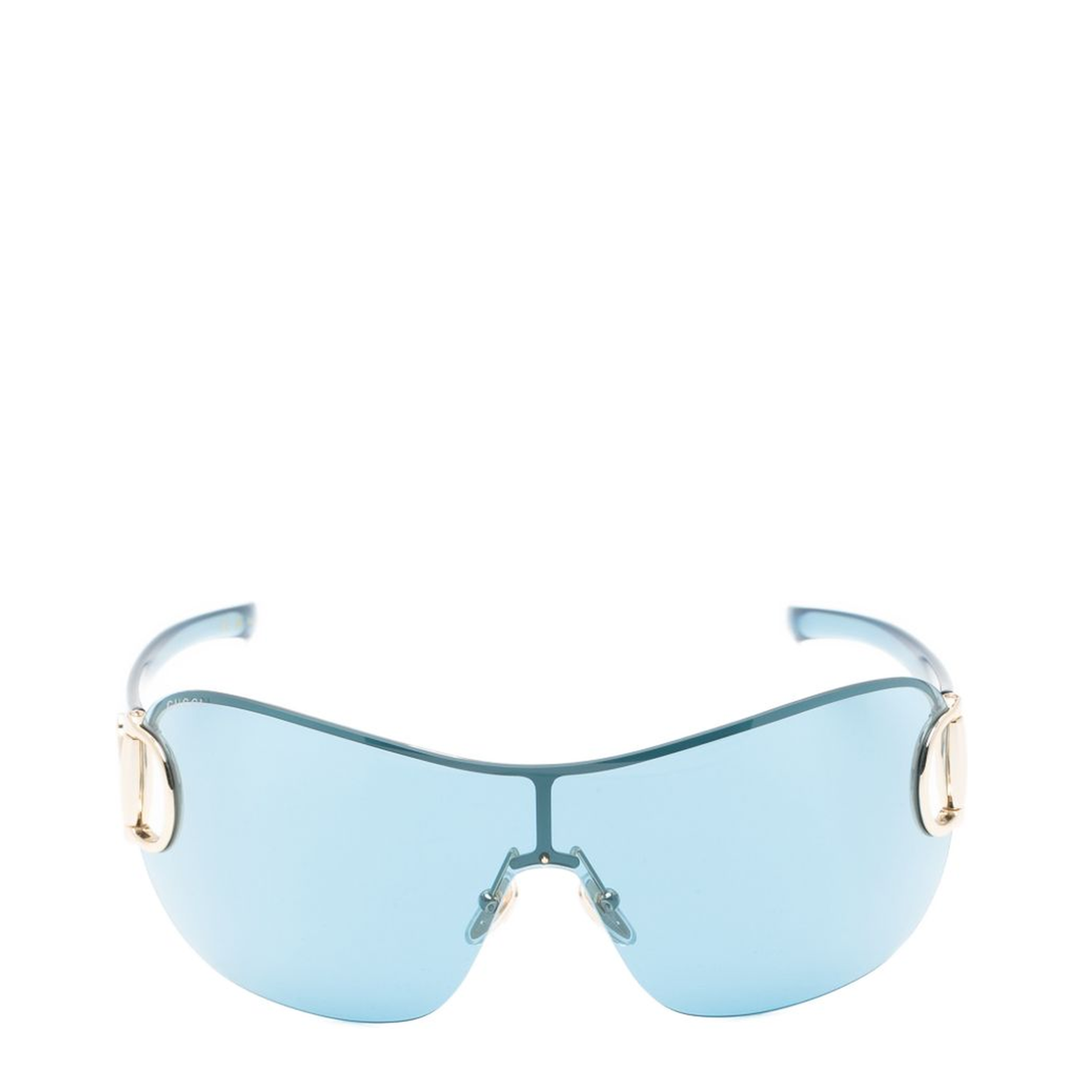 Frameless Mask-Style Sunglasses - Image 1