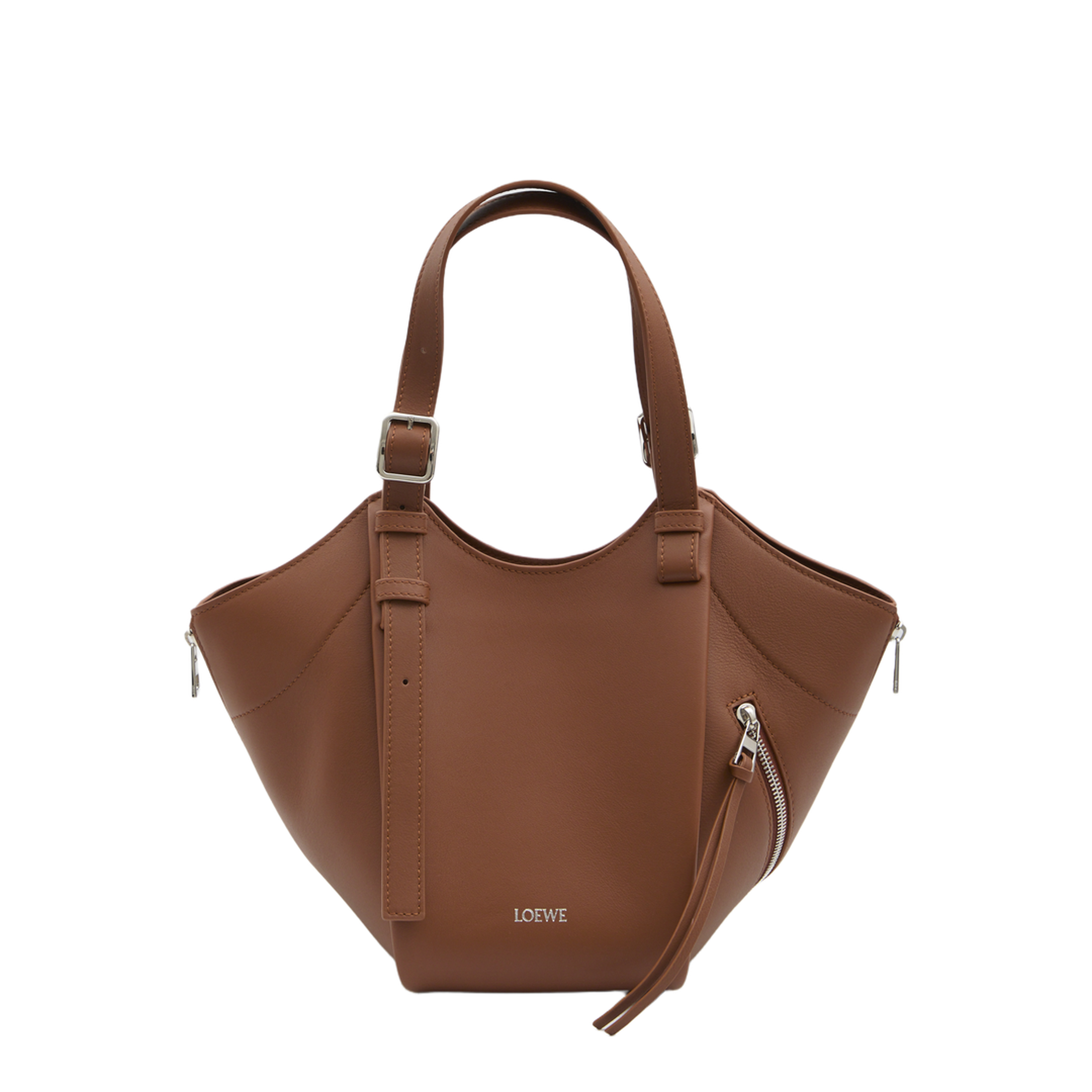 Hammock Flip Bag In Classic Calfskin - Squirrel - Image 1