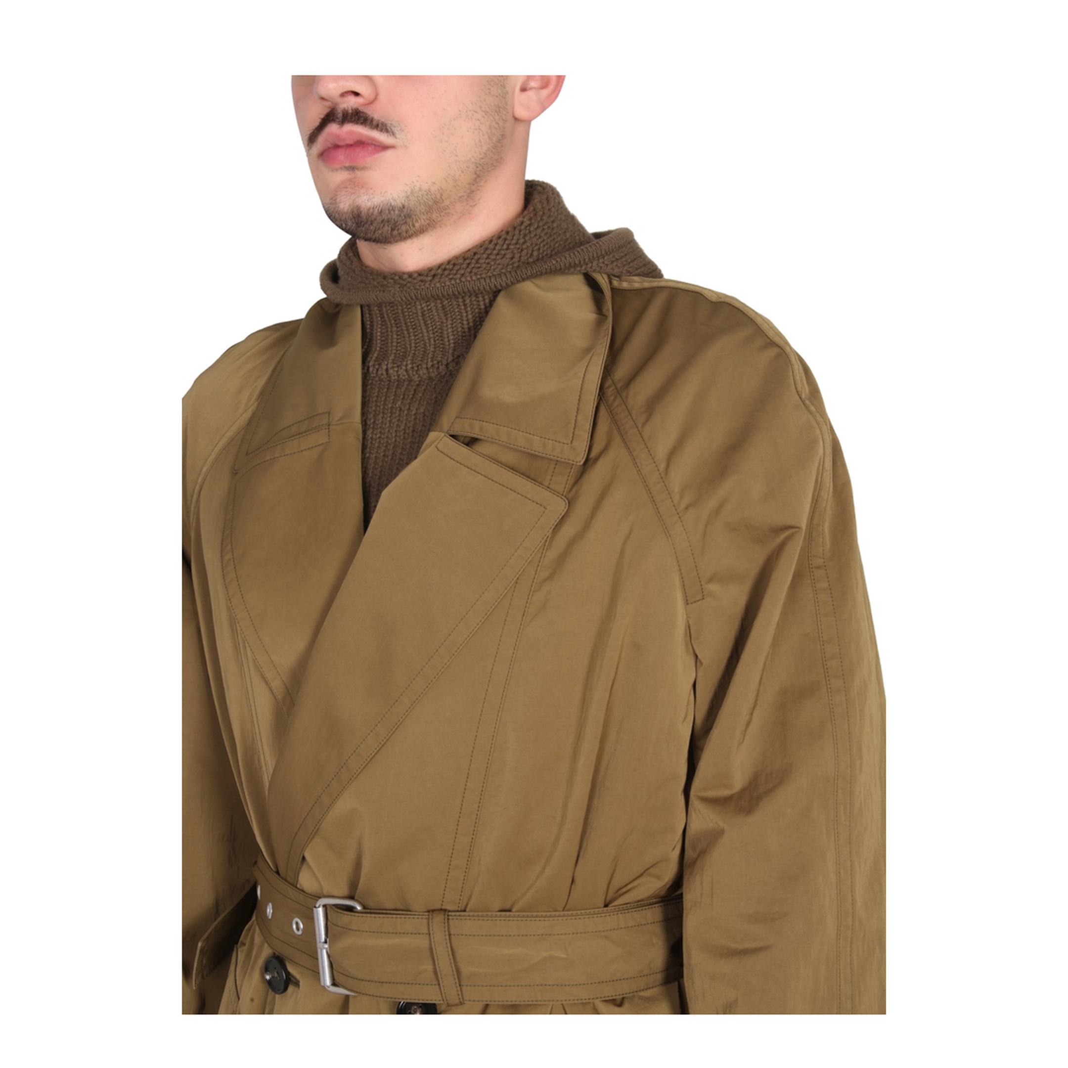 Nylon Folding Trench Coat - Image 3
