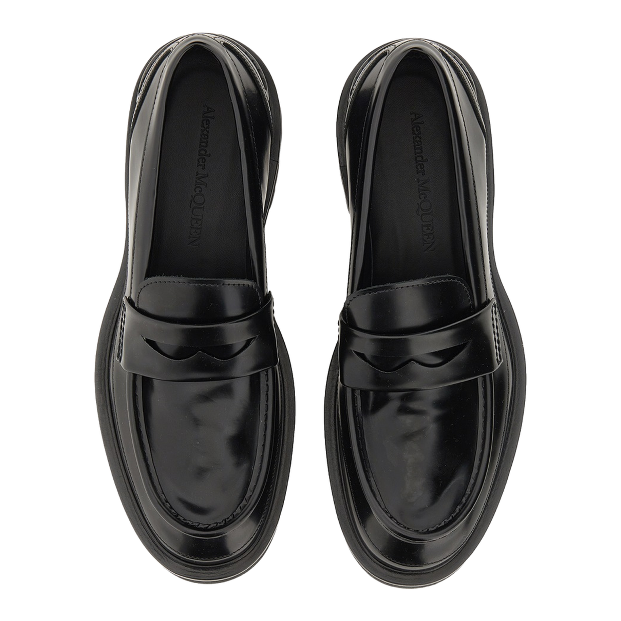 Shiny Leather Loafer - Image 2
