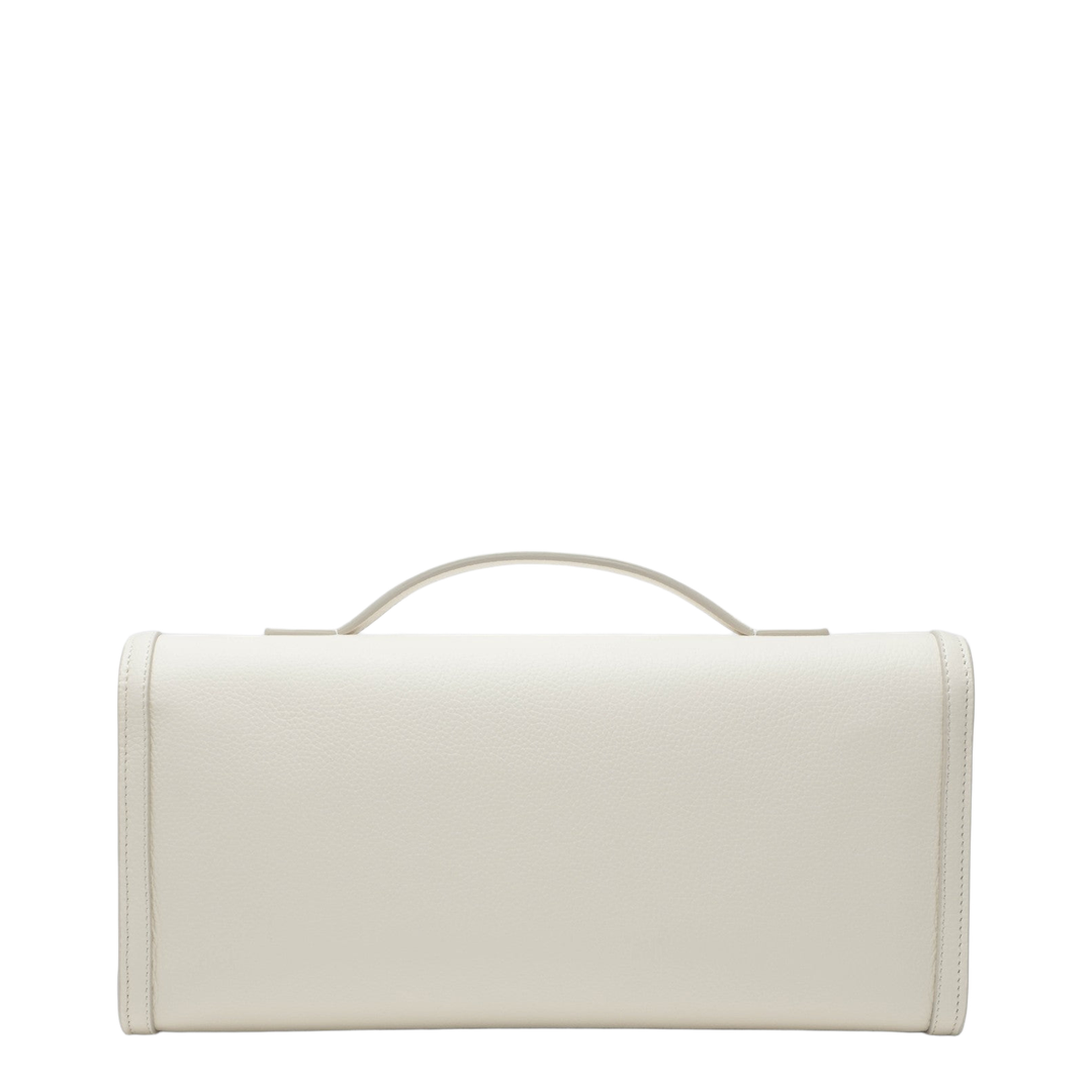 Belle Vivier Clutch - Ivory/White - Image 2
