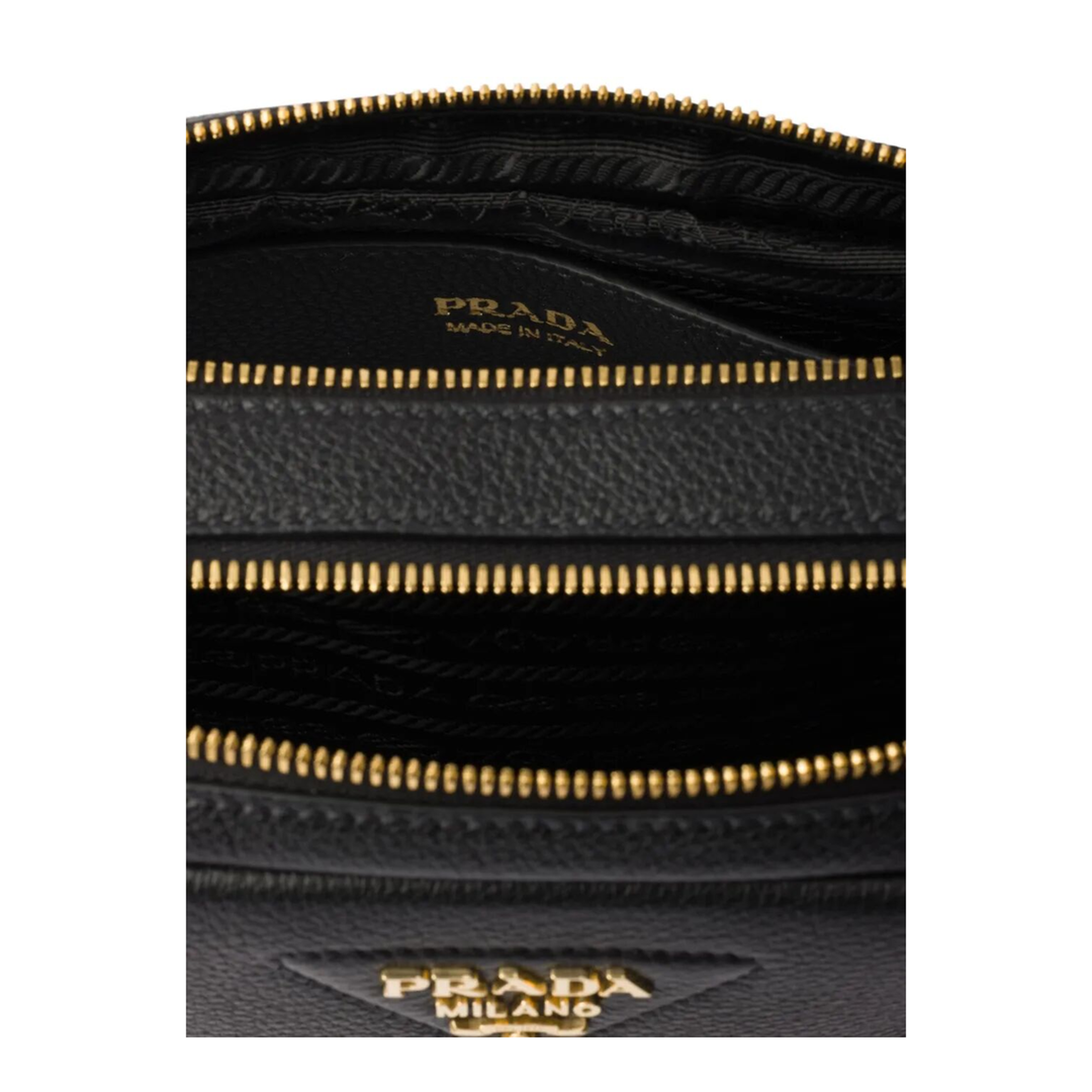 Black Leather Crossbody Bag - Image 4