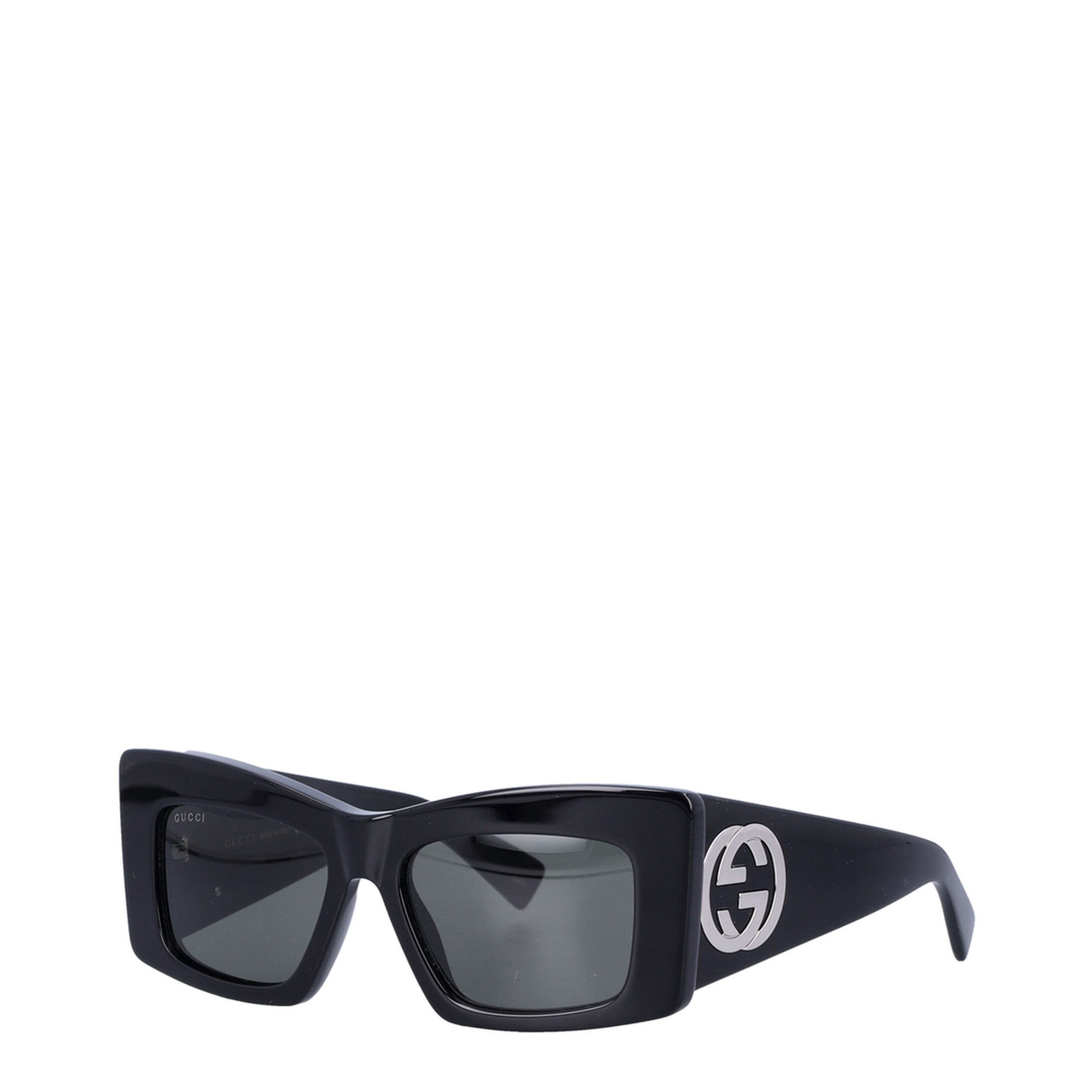 Black Oversize Frame Sunglasses - Image 3