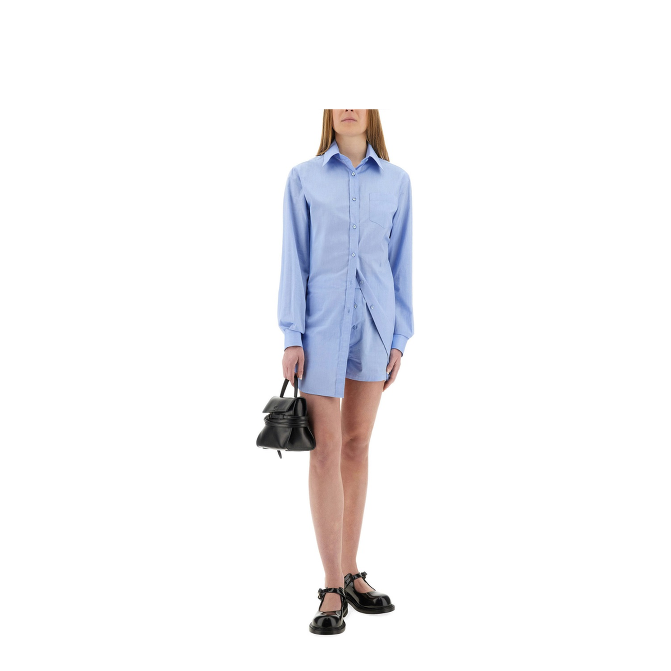 Poplin Chemise Jumpsuit - Image 2